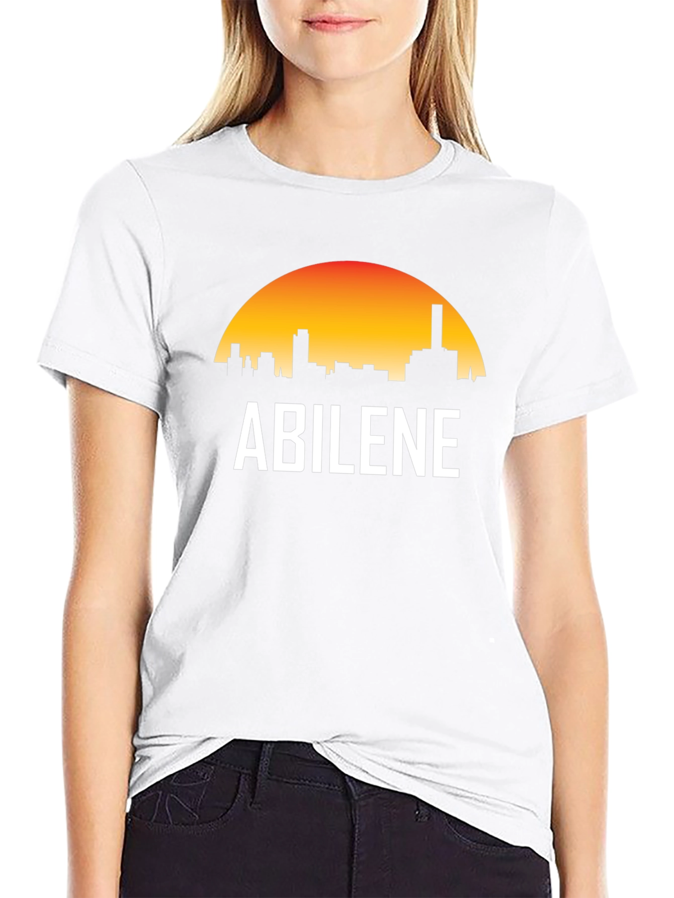 Abilene Texas Skyline Graphic T-Shirt