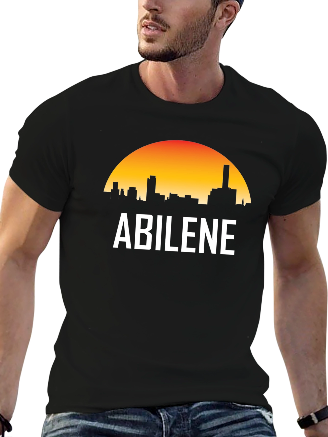 Abilene Texas Skyline Graphic T-Shirt