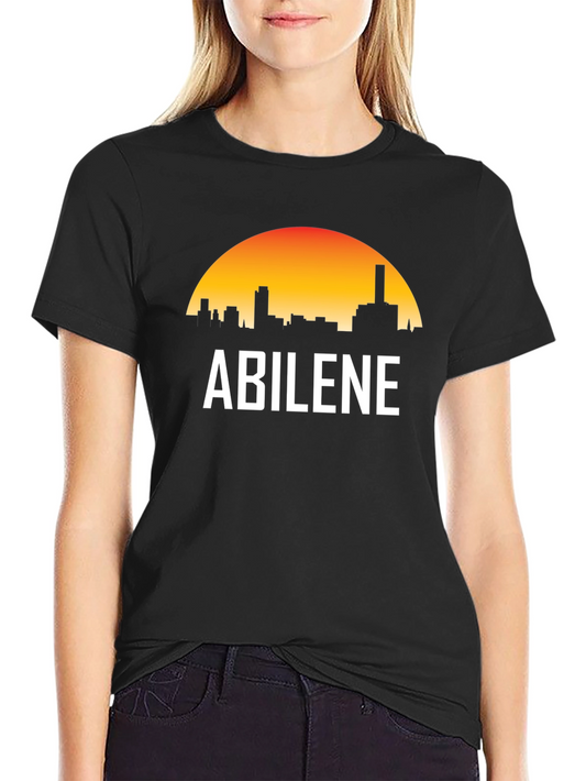 Abilene Texas Skyline Graphic T-Shirt