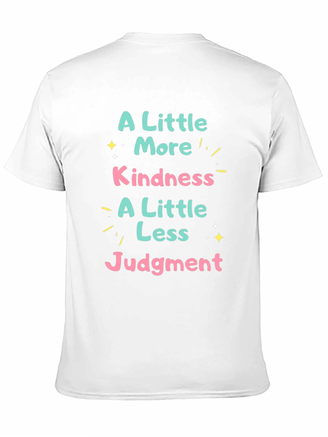Kindness & Judgement Graphic Tee - Soft Cotton Blend