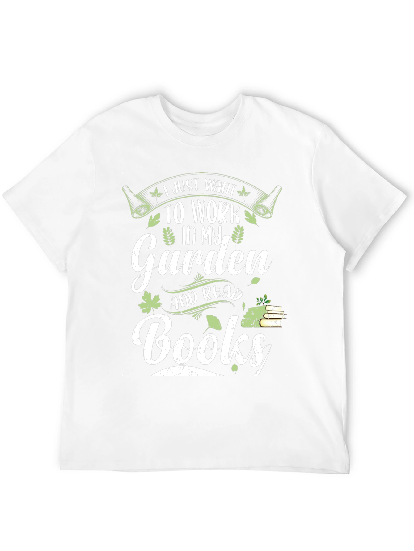 Gardening and Reading T-Shirt