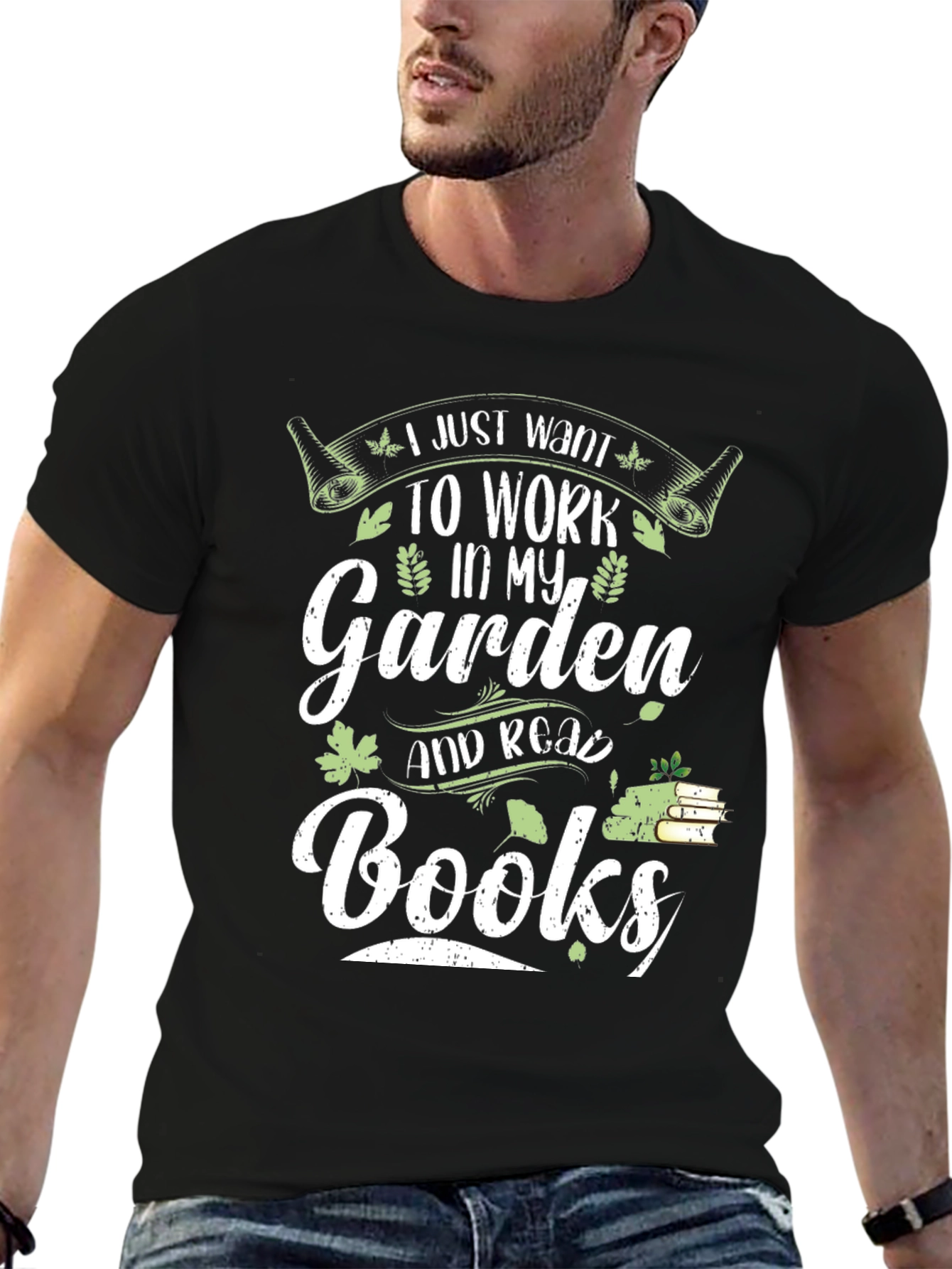Gardening and Reading T-Shirt