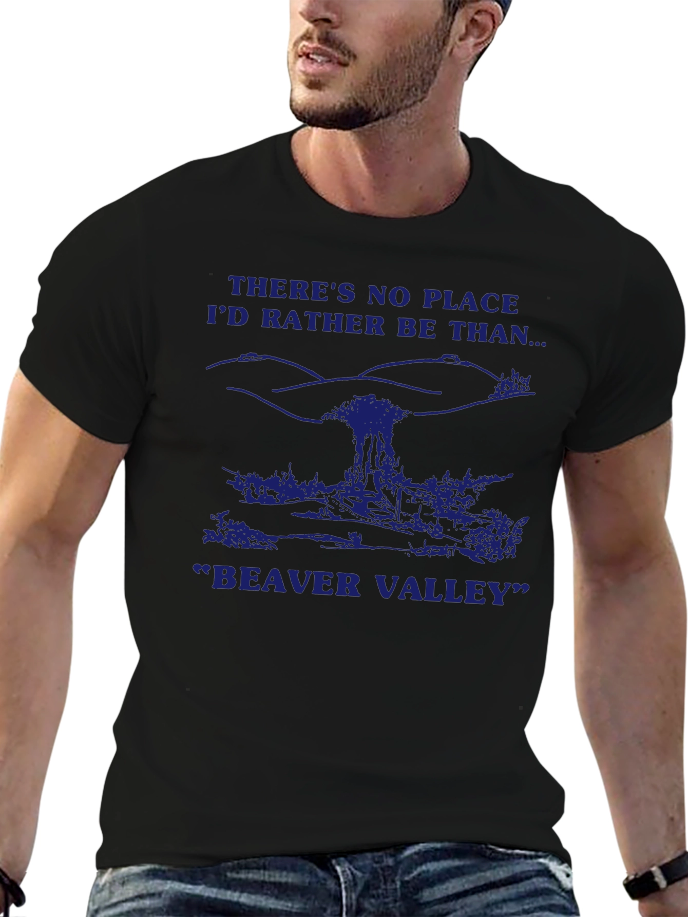 Beaver Valley Graphic T-Shirt - Soft Cotton Tee
