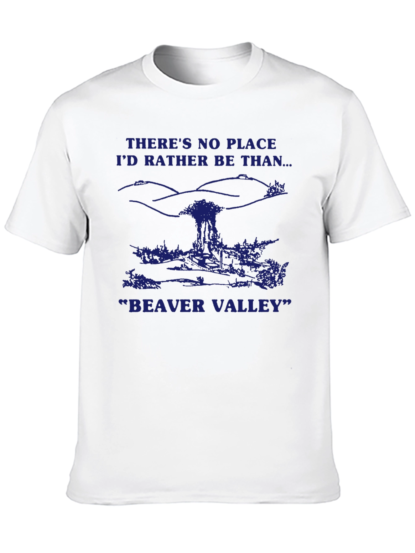 Beaver Valley Graphic T-Shirt - Soft Cotton Tee