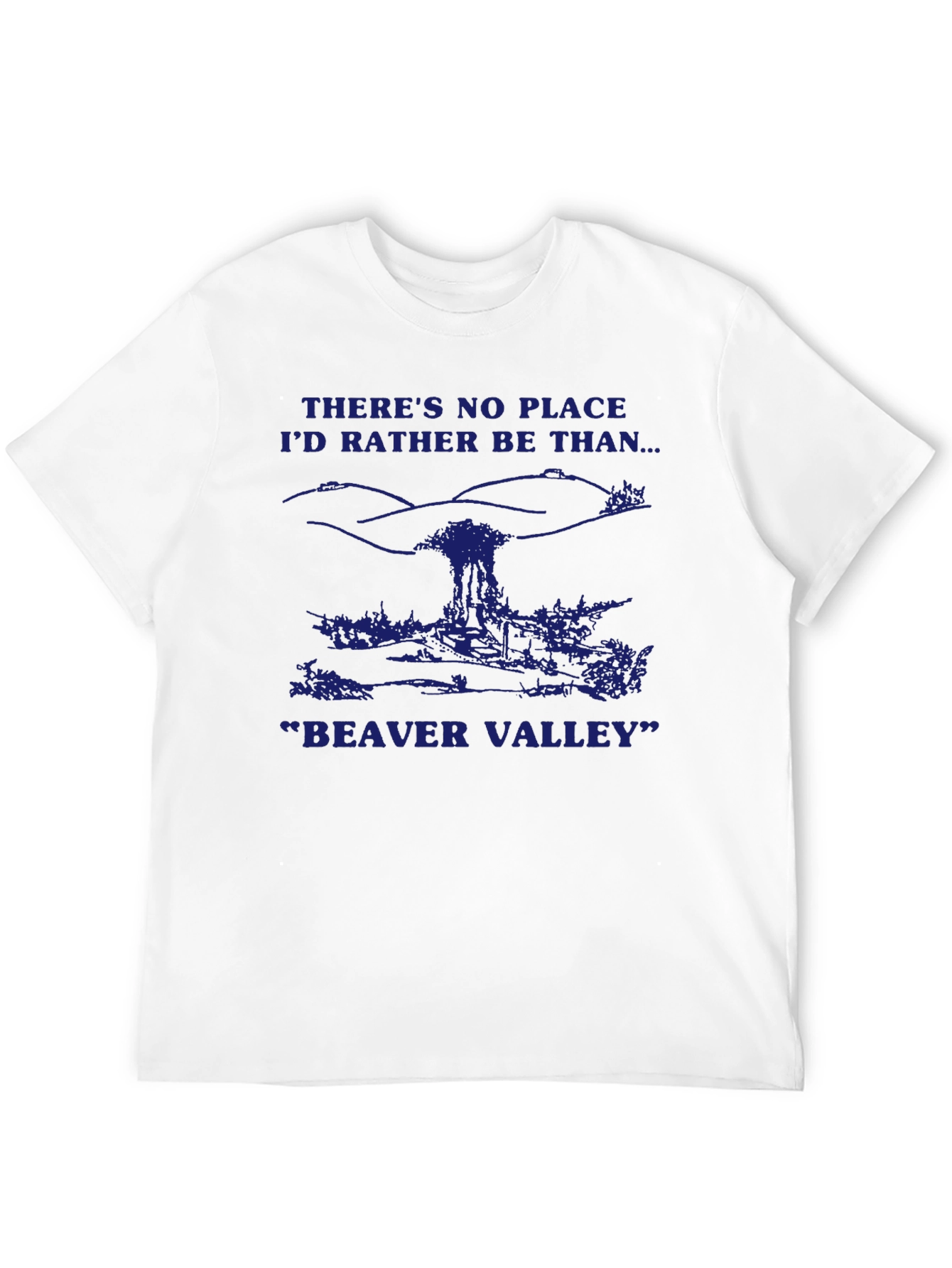 Beaver Valley Graphic T-Shirt - Soft Cotton Tee