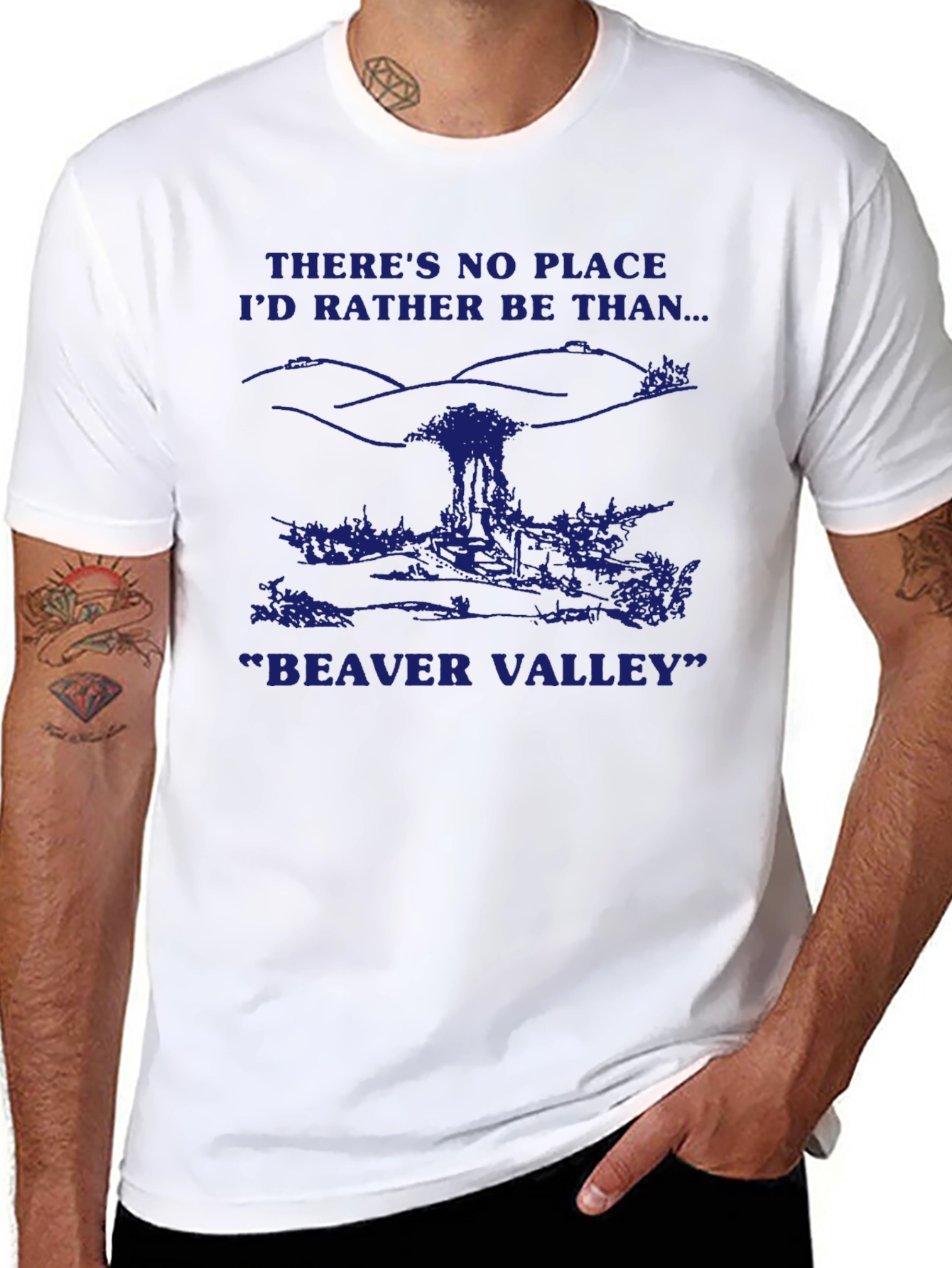 Beaver Valley Graphic T-Shirt - Soft Cotton Tee