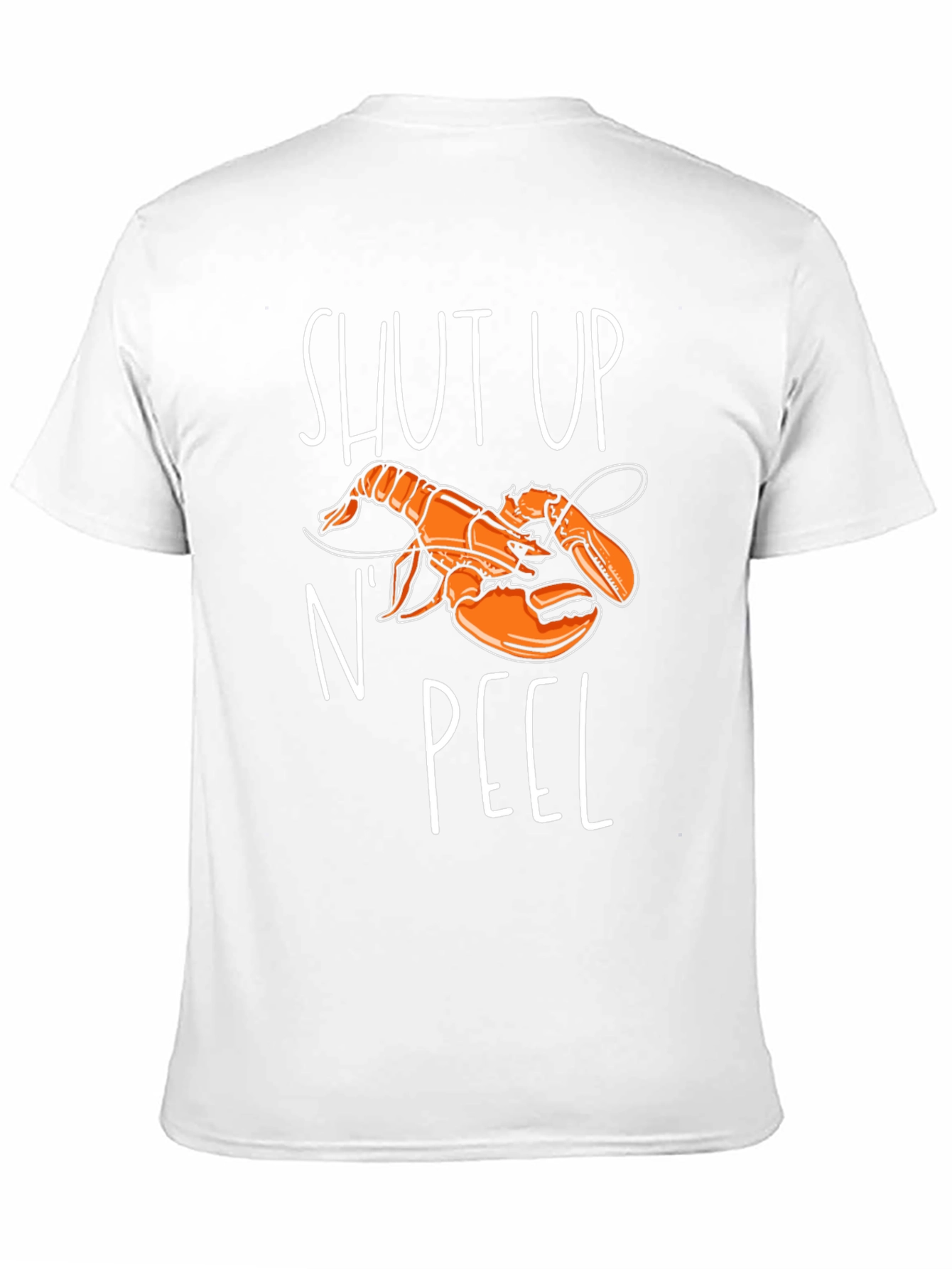 Shut Up N Peel Lobster Graphic T-Shirt