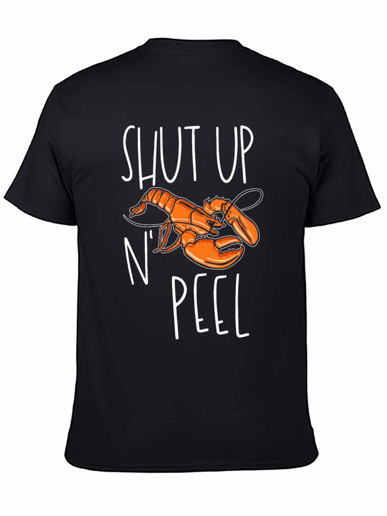 Shut Up N Peel Lobster Graphic T-Shirt