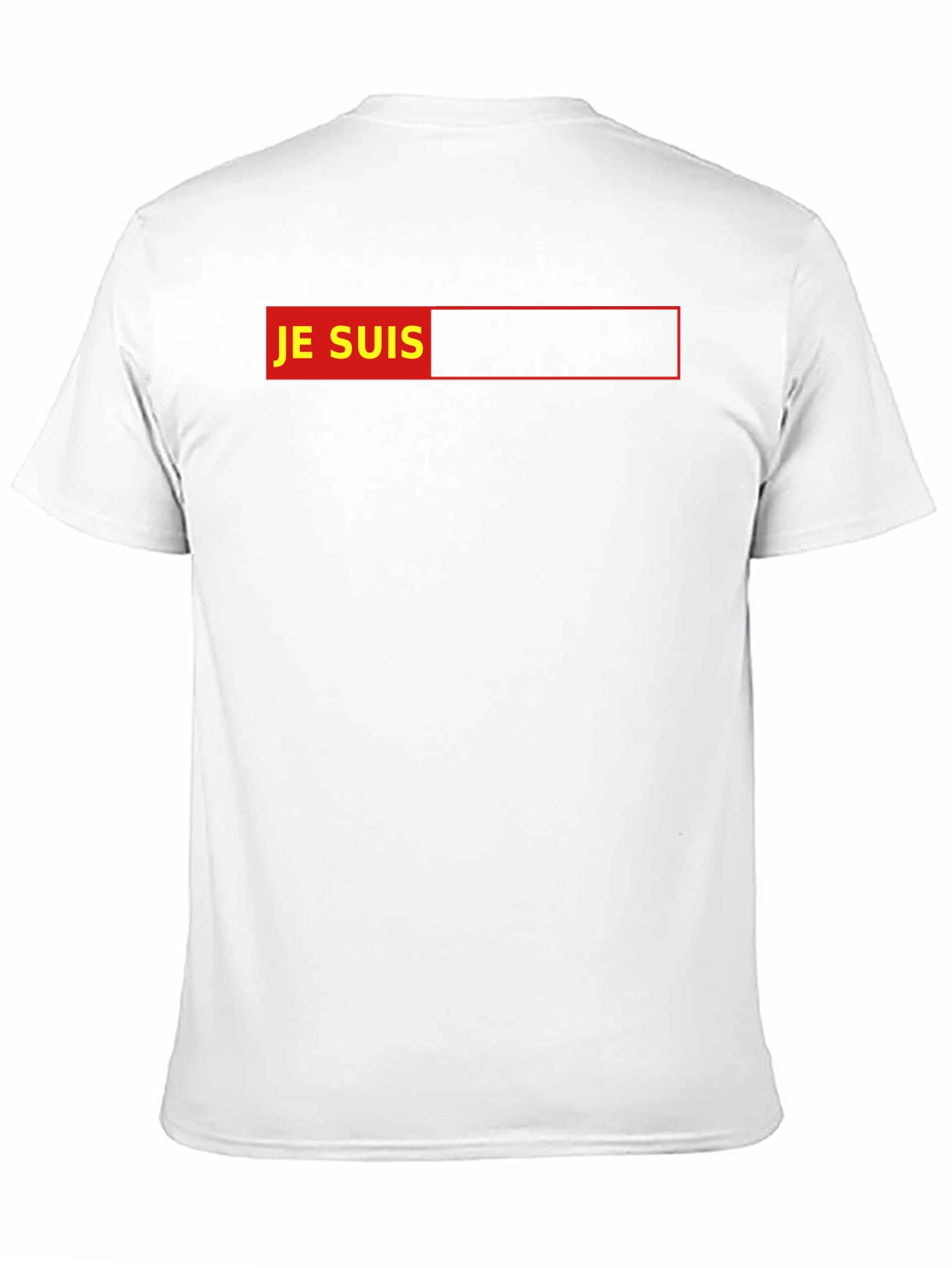 Je Suis Graphic T-Shirt - Black Cotton Tee