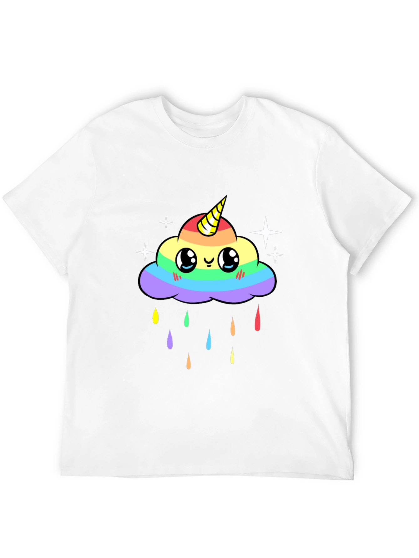 Rainbow Cloud Unicorn T-Shirt