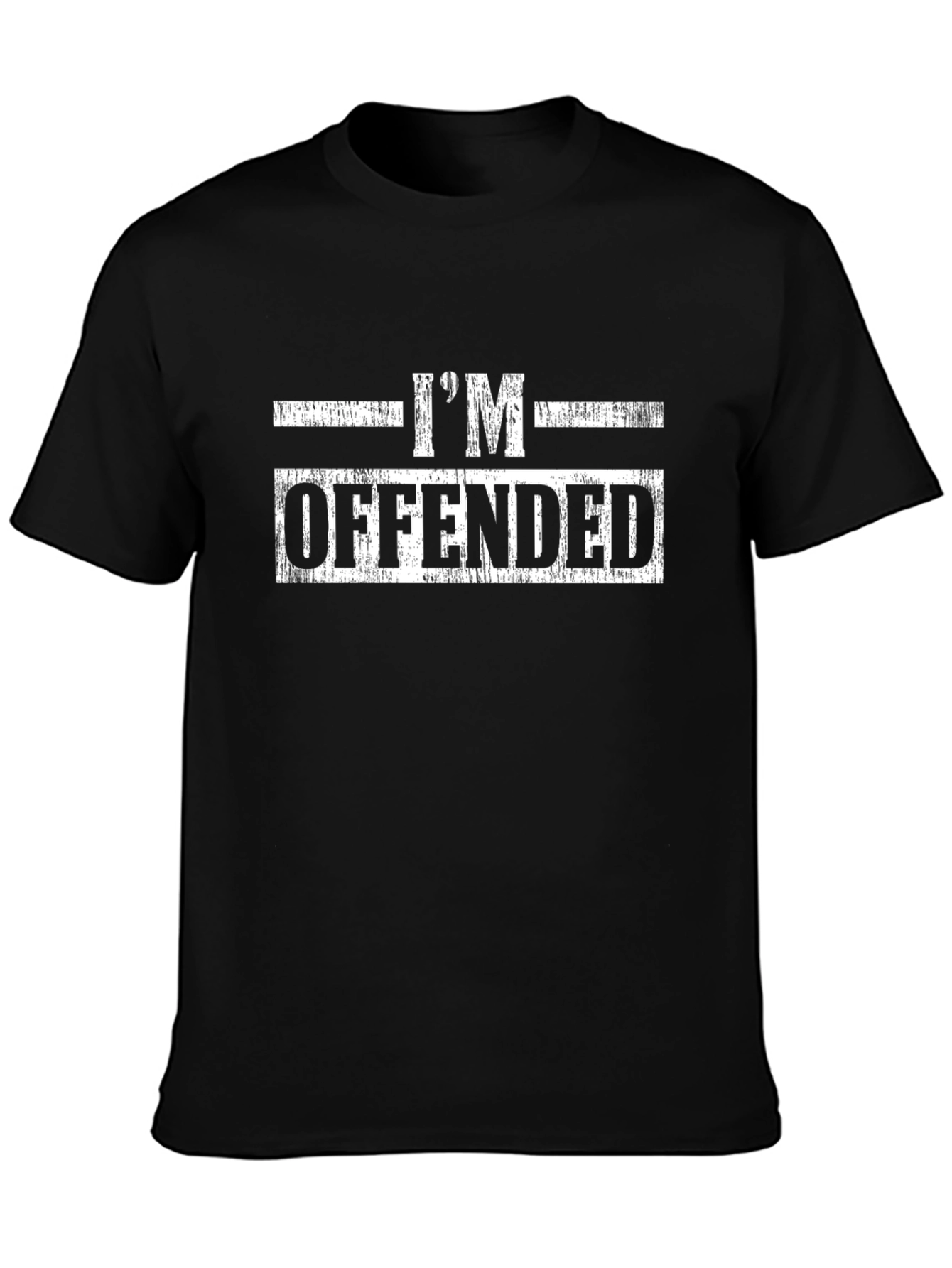 Im Offended Black Graphic T-Shirt