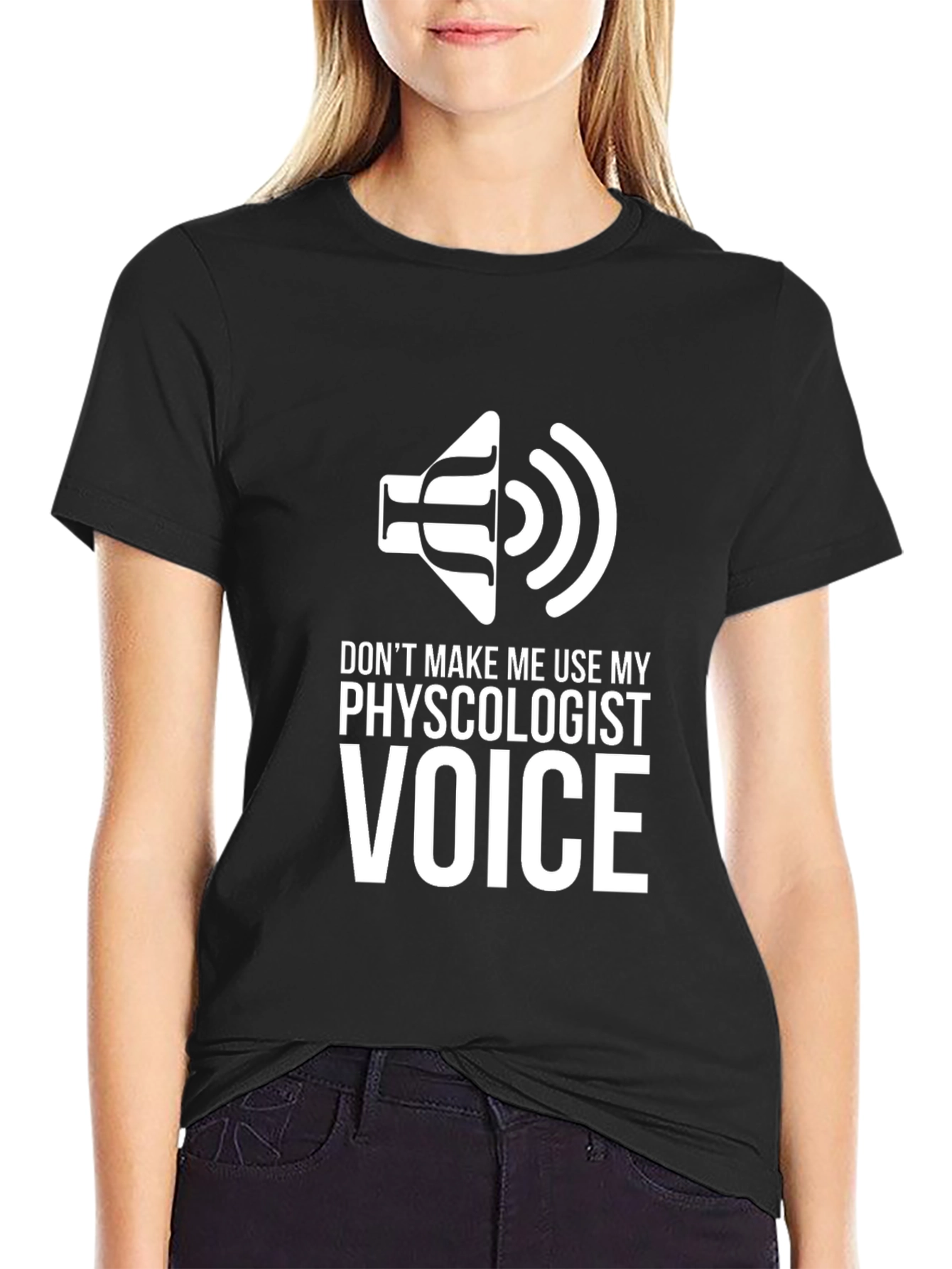 Psychologist Voice Graphic Tee - Funny Therapist T-Shirt