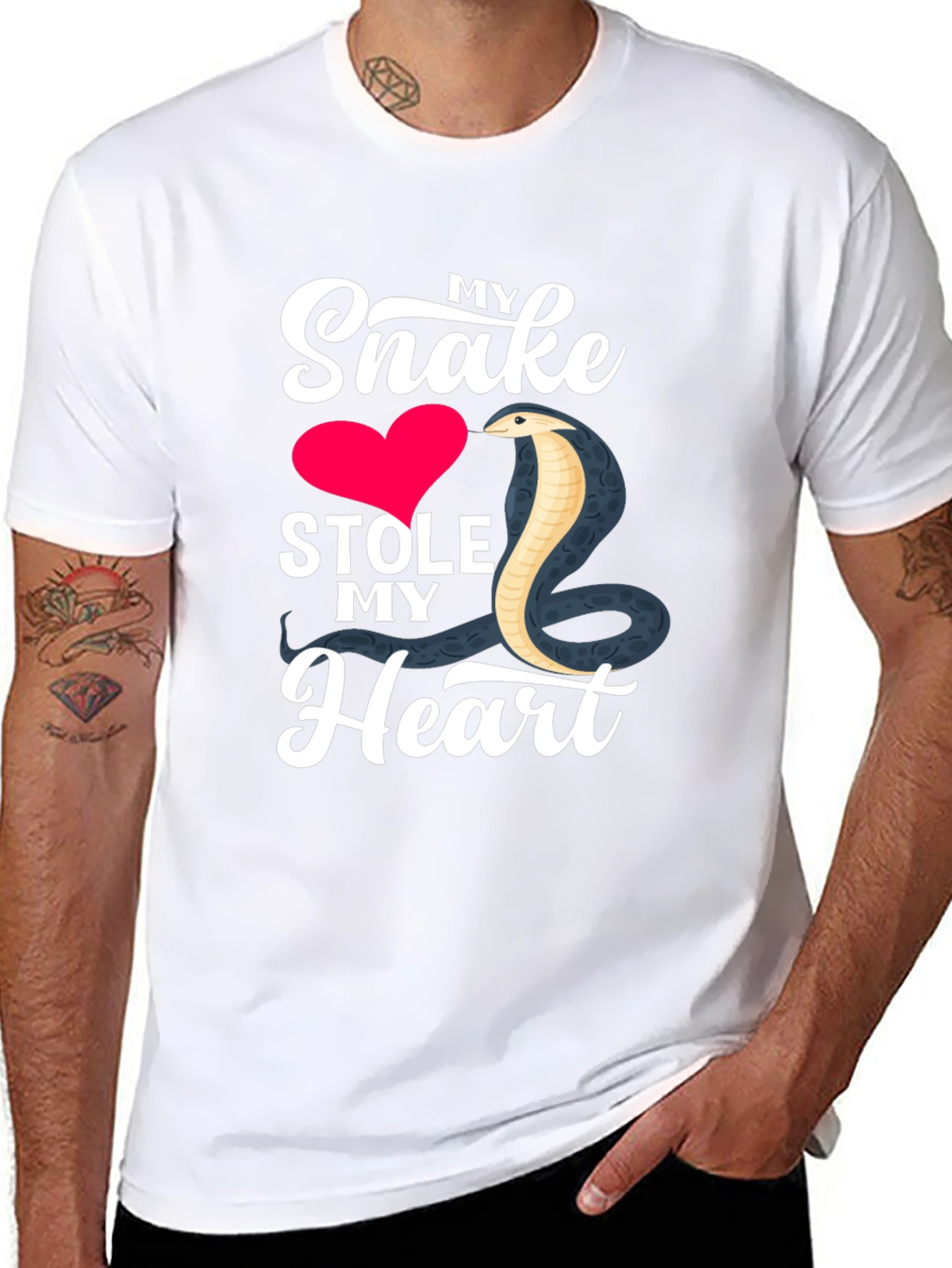 My Snake Stole My Heart Graphic Tee