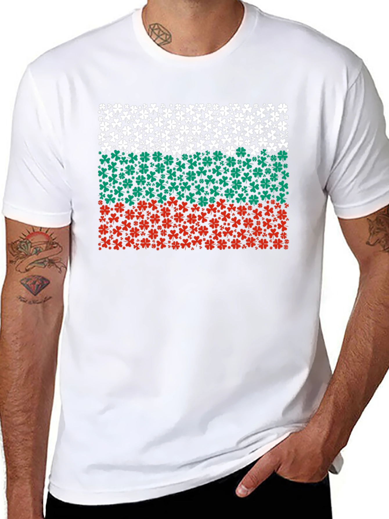Clover Bulgaria Flag T-Shirt