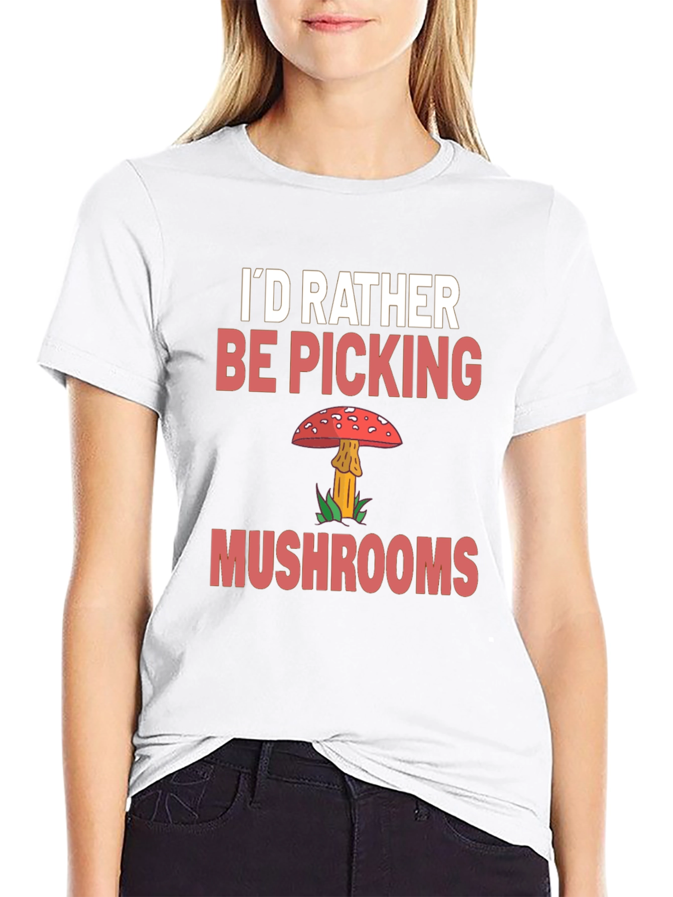 Mushroom Picker Graphic Tee - Funny Nature Lover Shirt