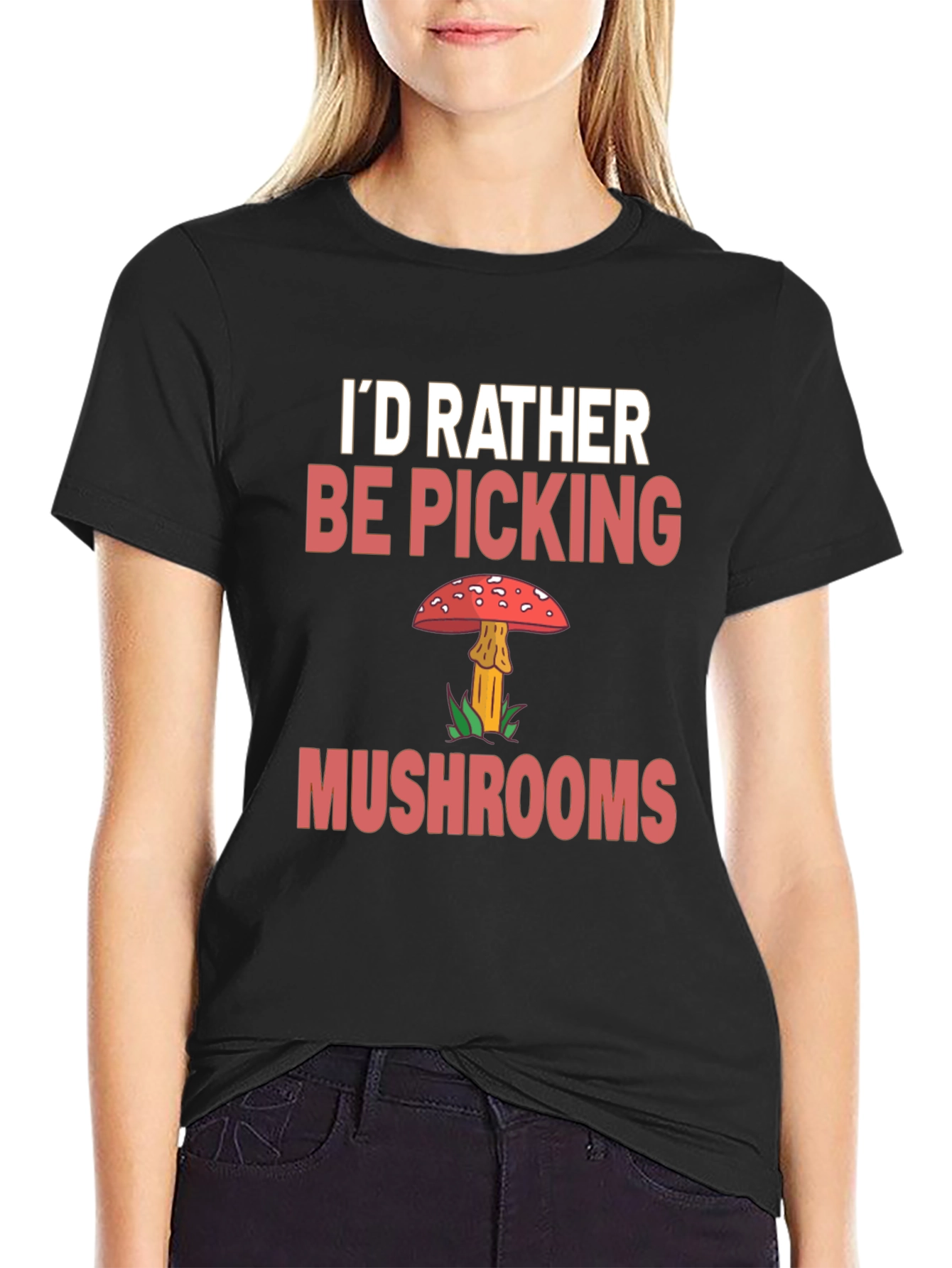Mushroom Picker Graphic Tee - Funny Nature Lover Shirt
