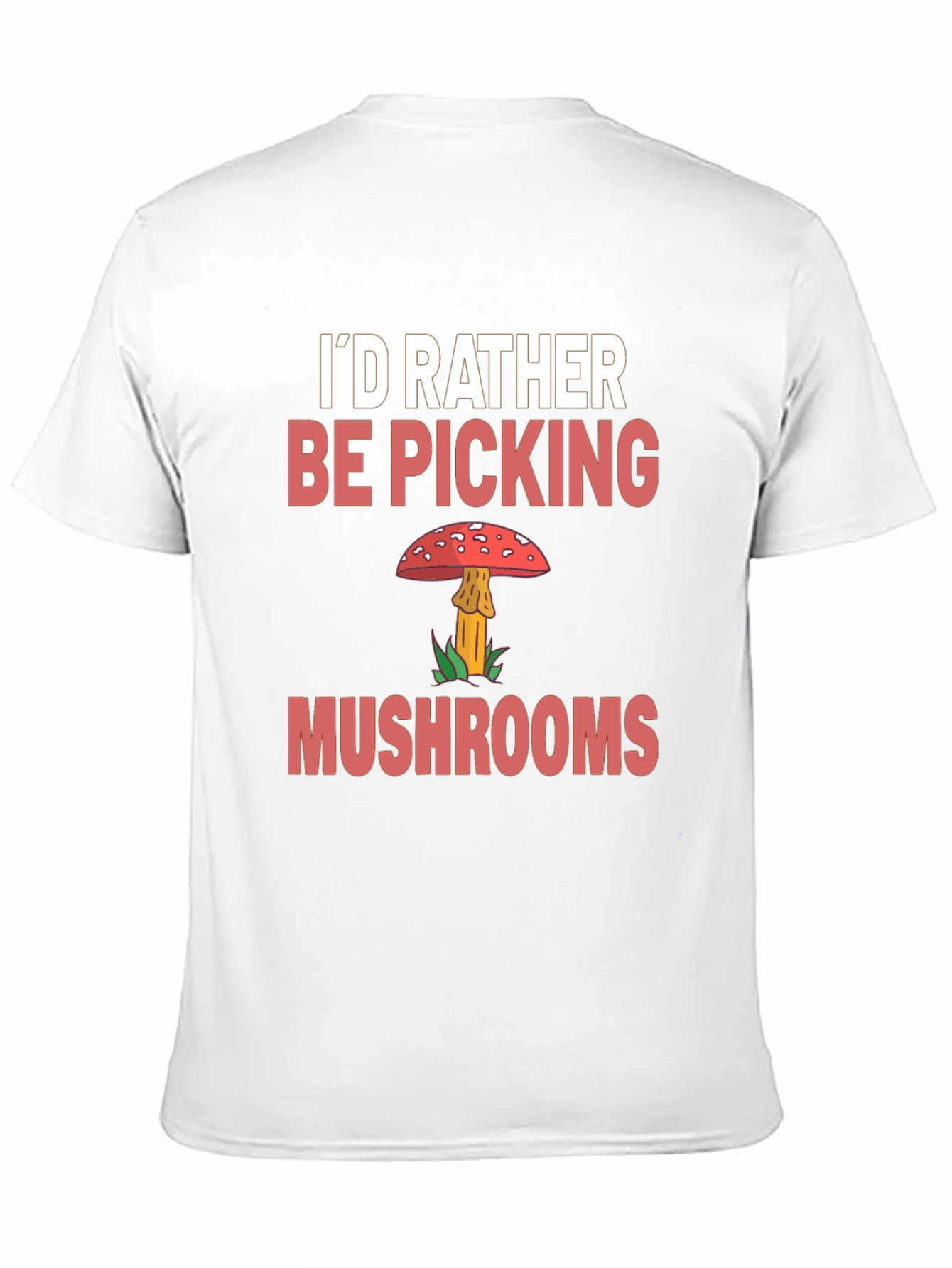 Mushroom Picker Graphic Tee - Funny Nature Lover Shirt