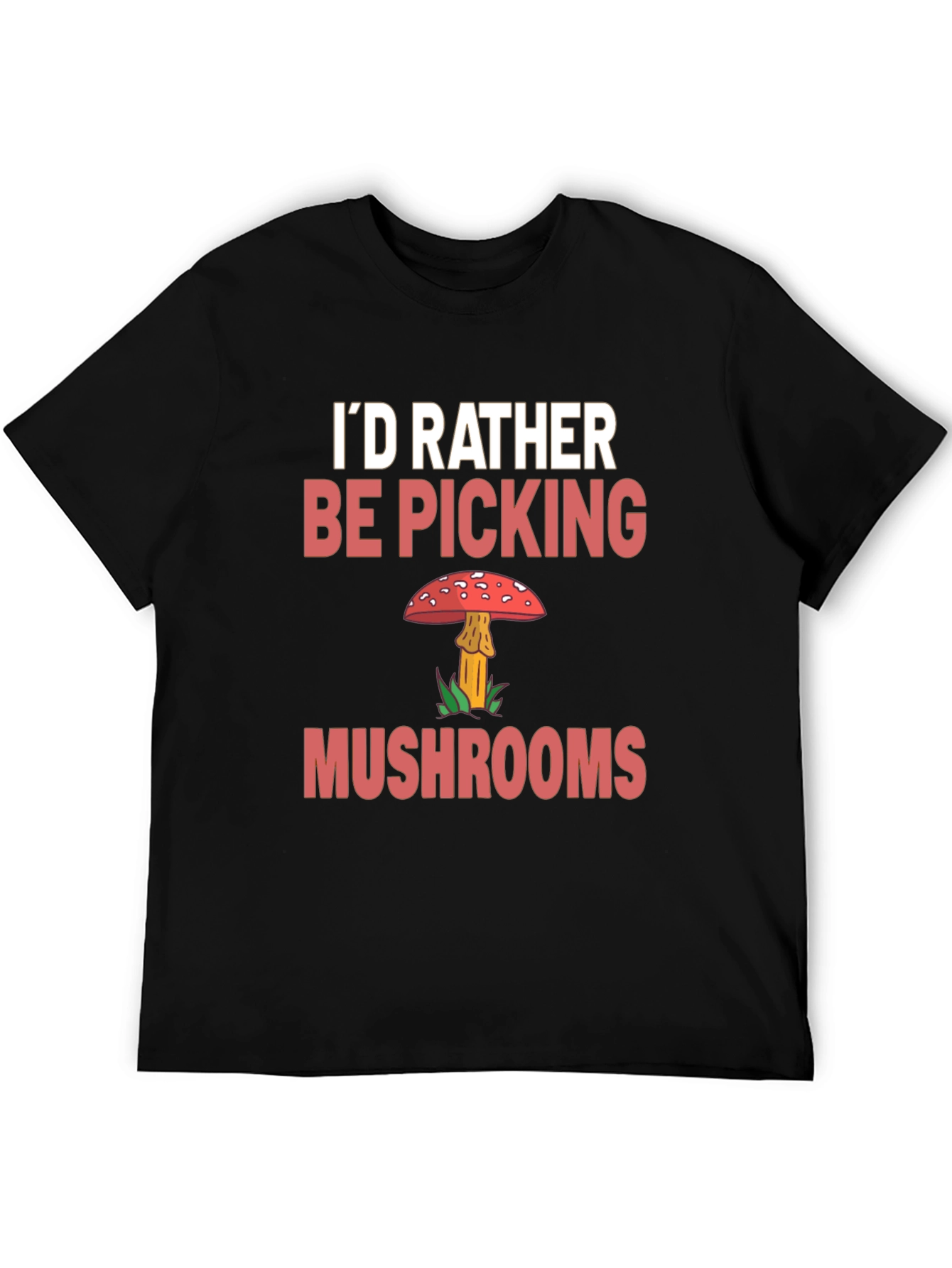 Mushroom Picker Graphic Tee - Funny Nature Lover Shirt