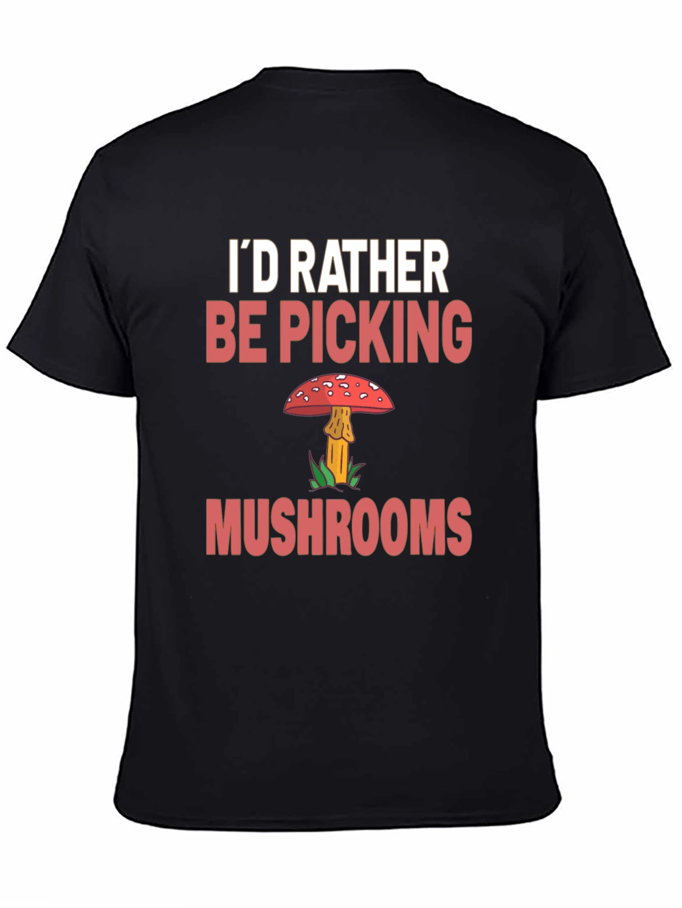 Mushroom Picker Graphic Tee - Funny Nature Lover Shirt