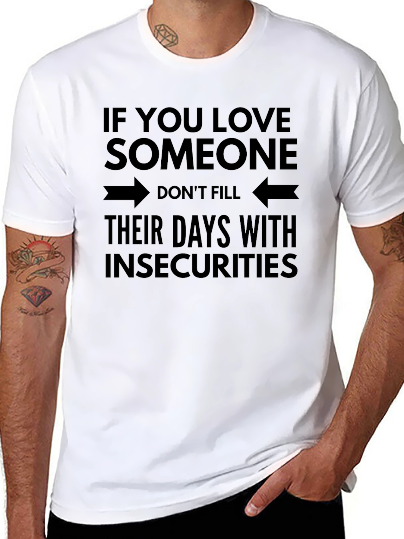 Love Someone T-Shirt - Insecurity Awareness