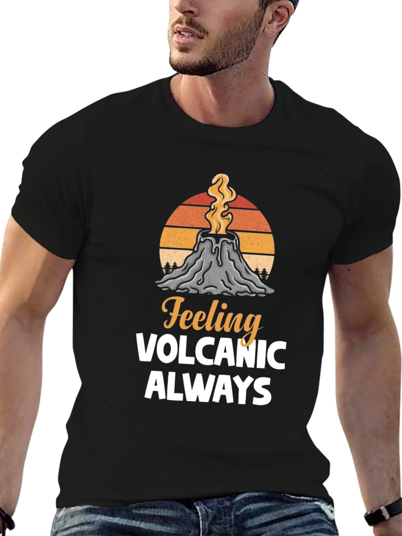 Feeling Volcanic Graphic T-Shirt