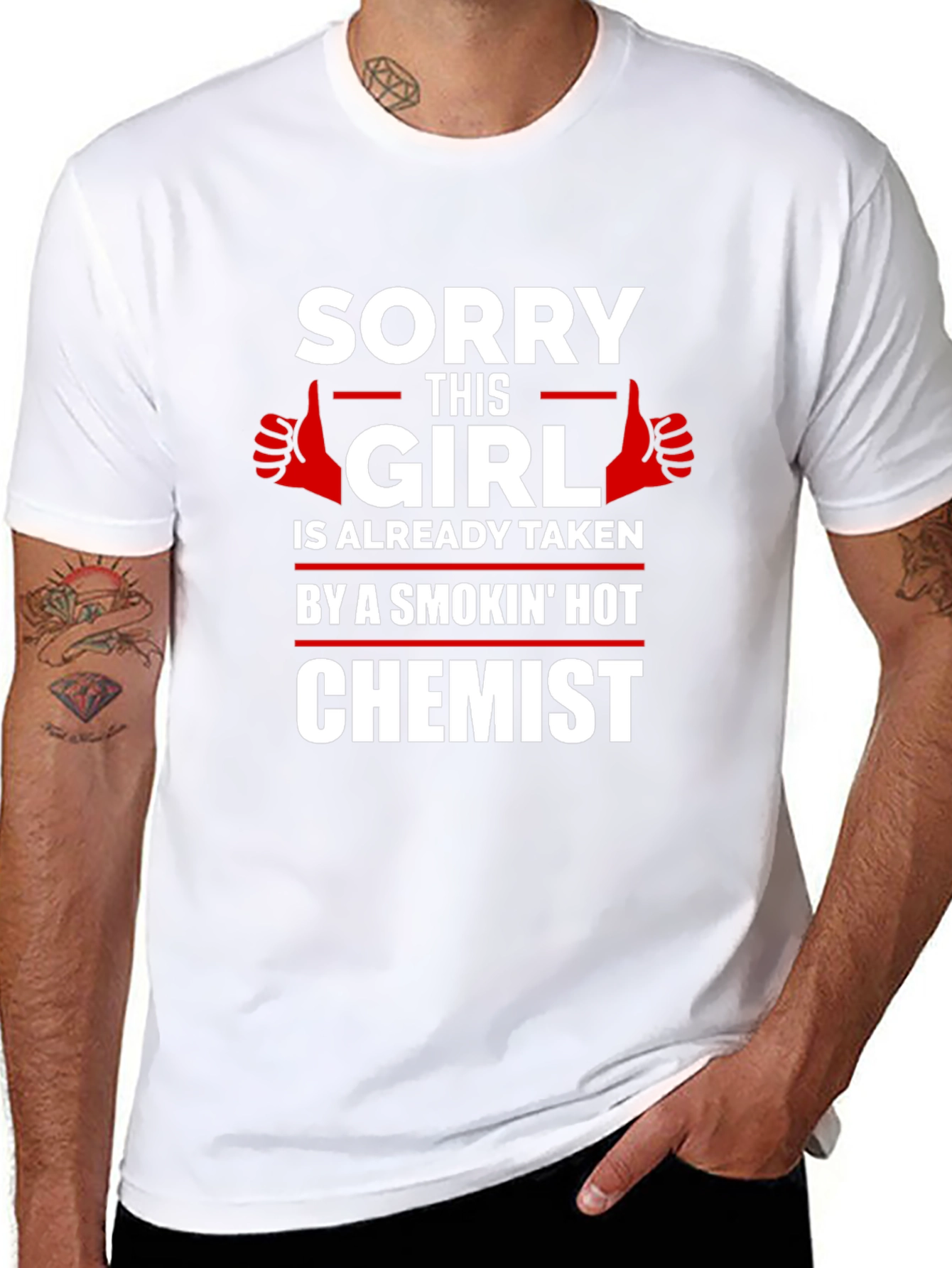 Sorry Girl Chemist Taken T-Shirt