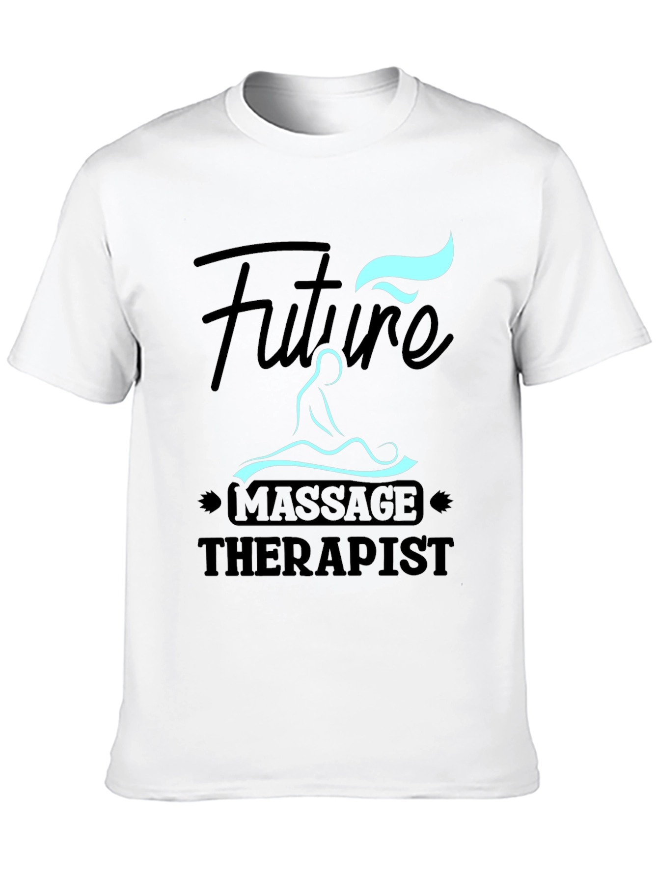 Future Massage Therapist Graphic Tee - Black