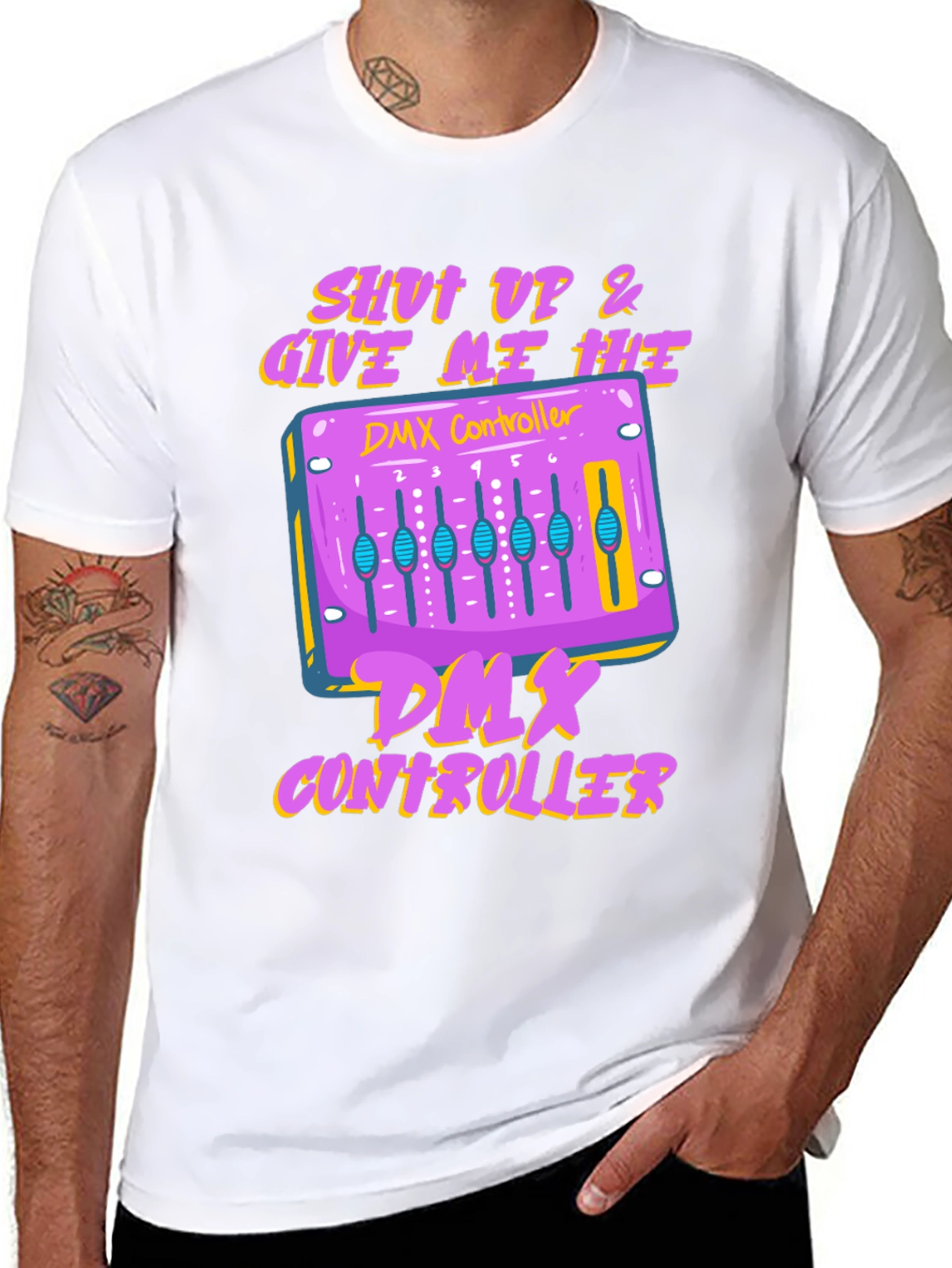 Shut Up & Give Me Hits DMX Controller T-Shirt