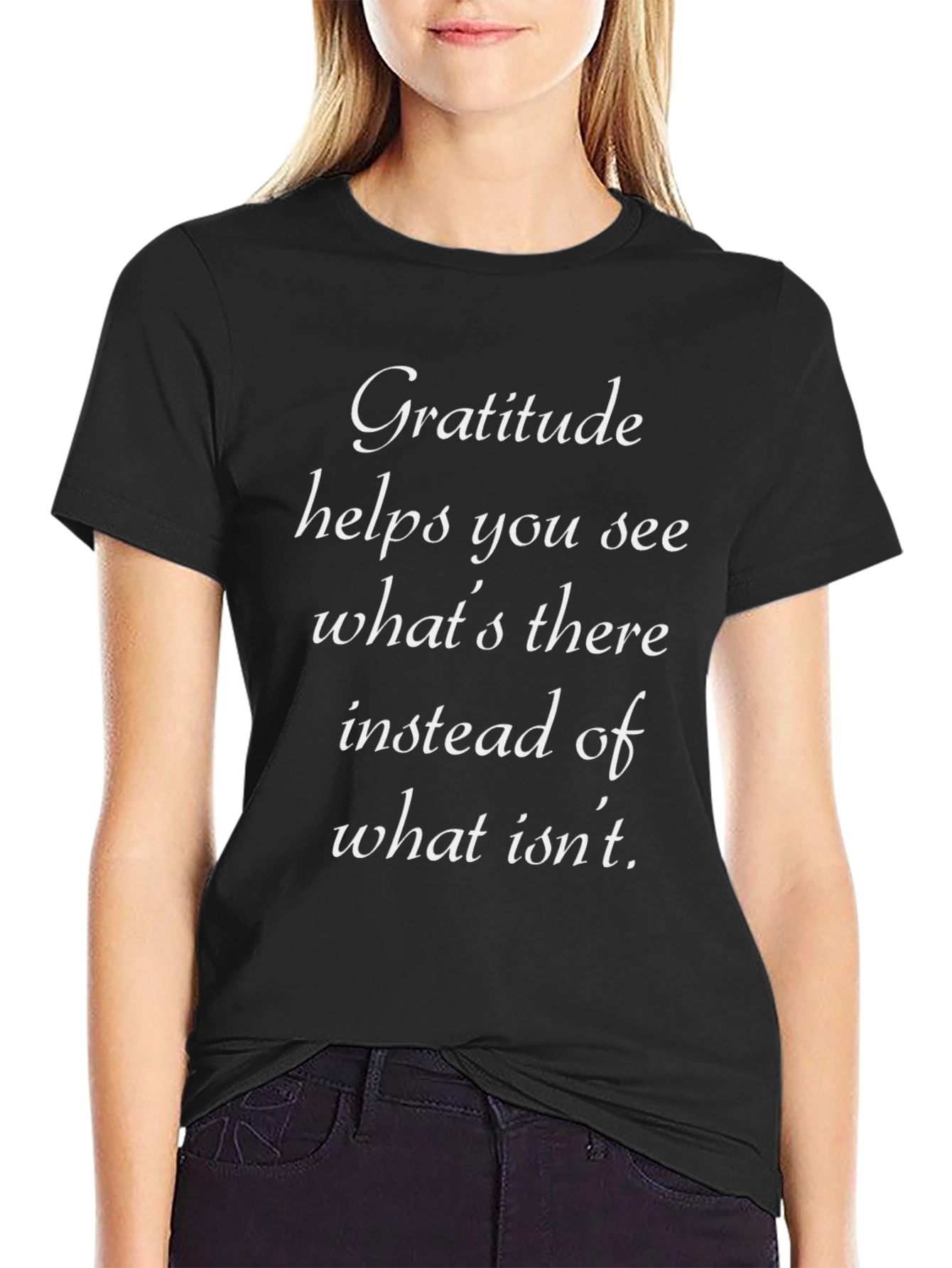 Gratitude T-Shirt - Inspirational Quote Tee