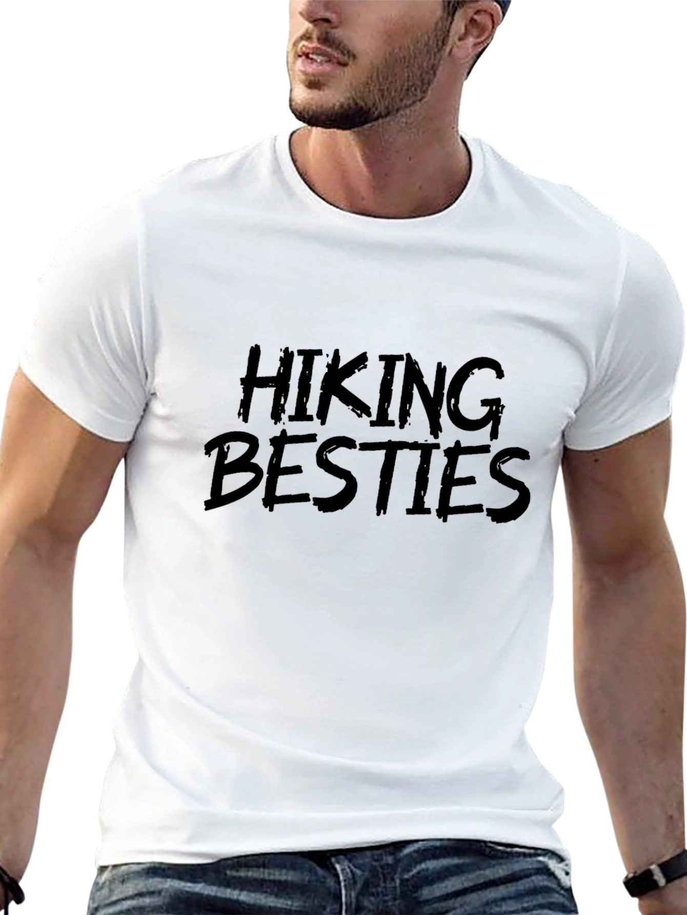 Hiking Besties Black T-Shirt