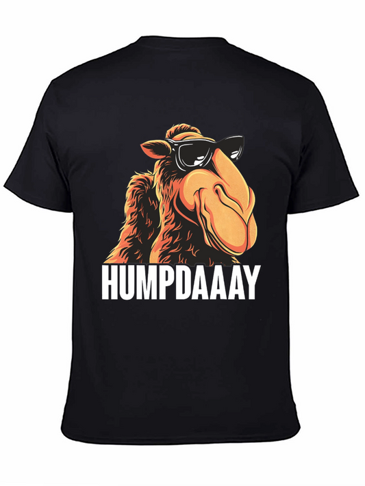 HUMPDAAAY Camel Graphic T-Shirt - Cool Black Tee