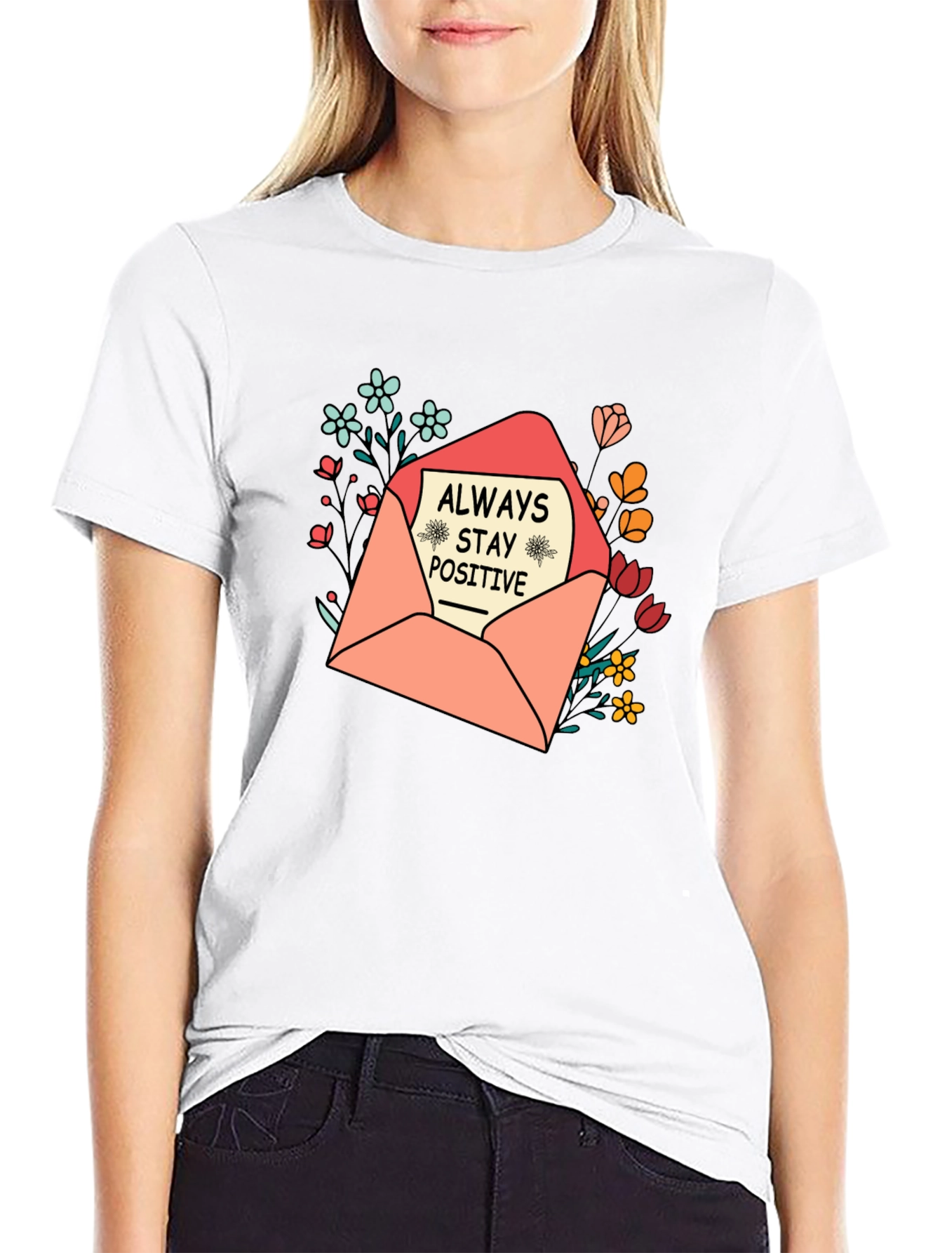 Always Stay Positive Graphic Tee