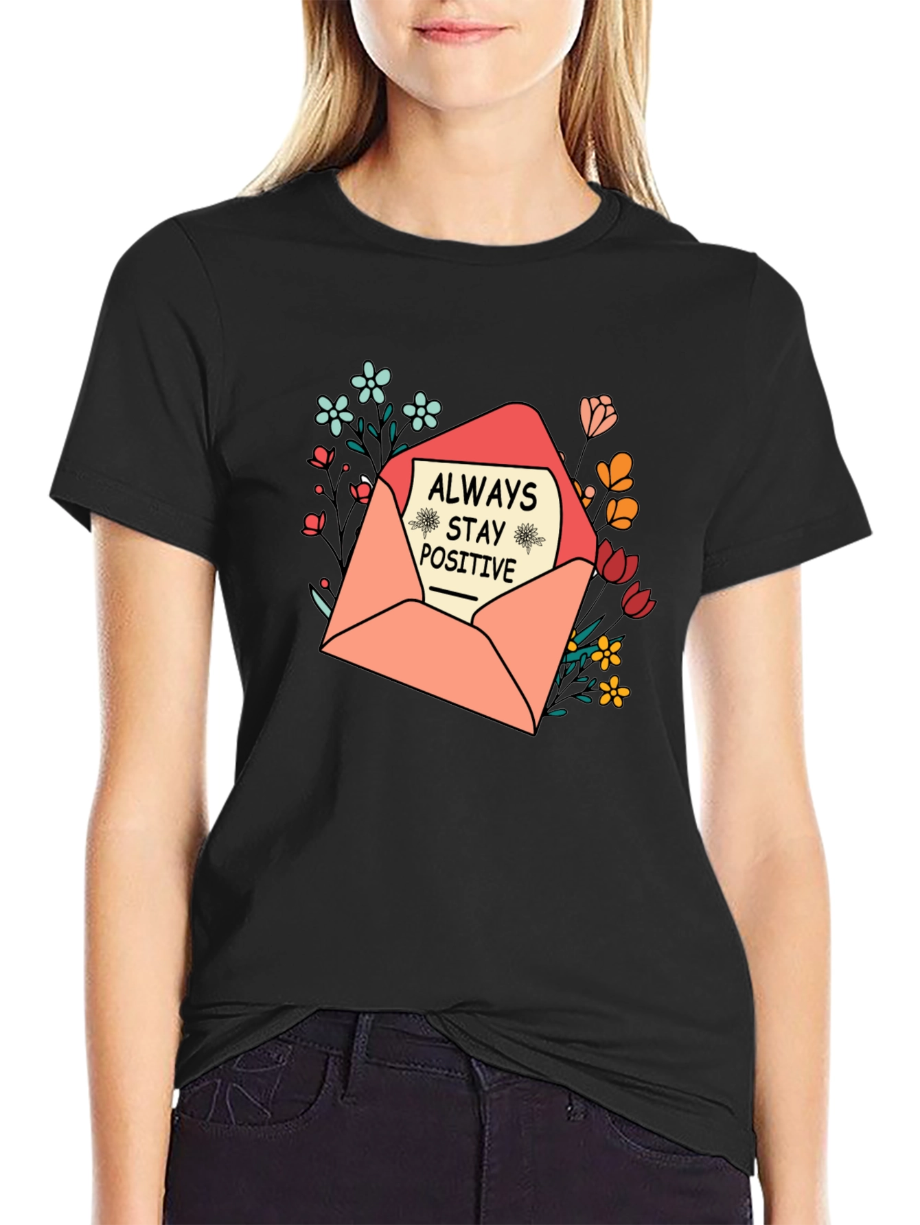 Always Stay Positive Graphic Tee