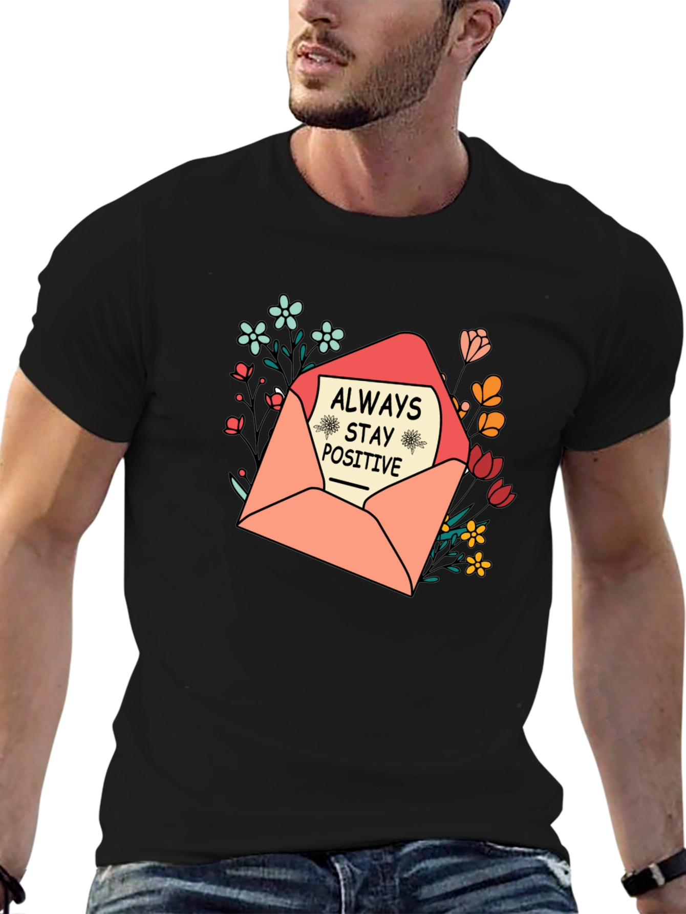 Always Stay Positive Graphic Tee