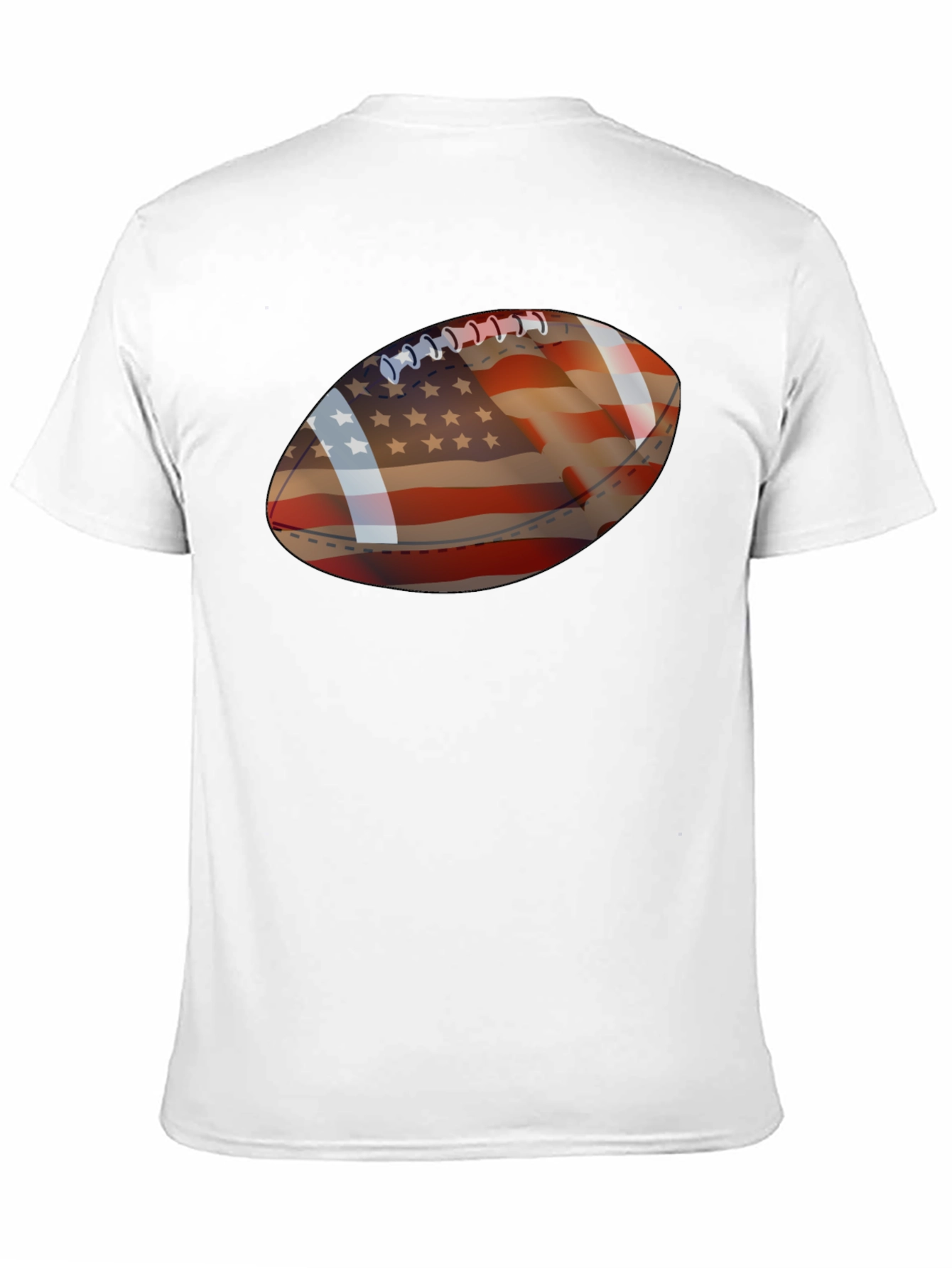 American Football Flag Graphic Tee