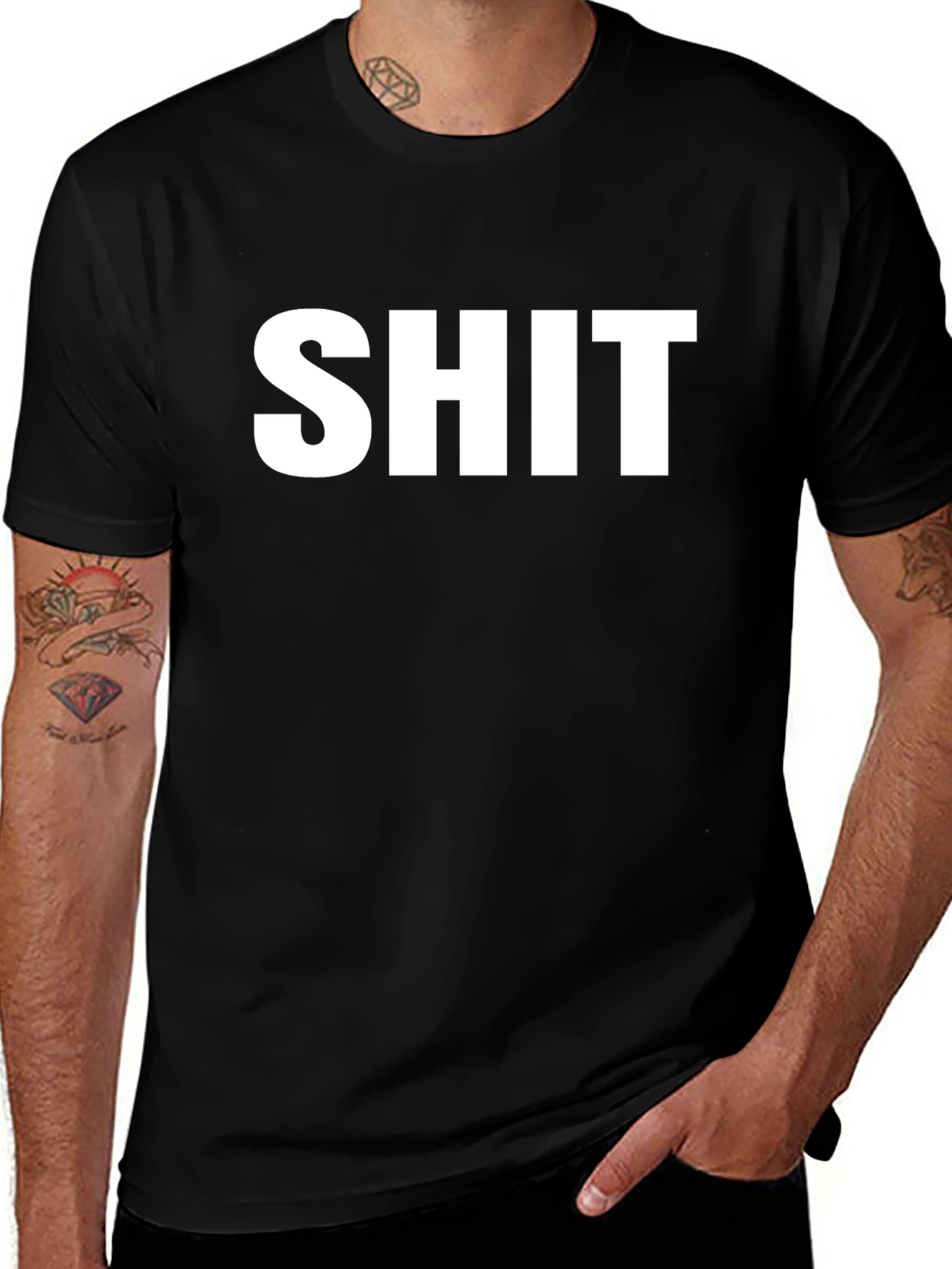 Bold Slogan T-Shirt - Simple Statement Tee