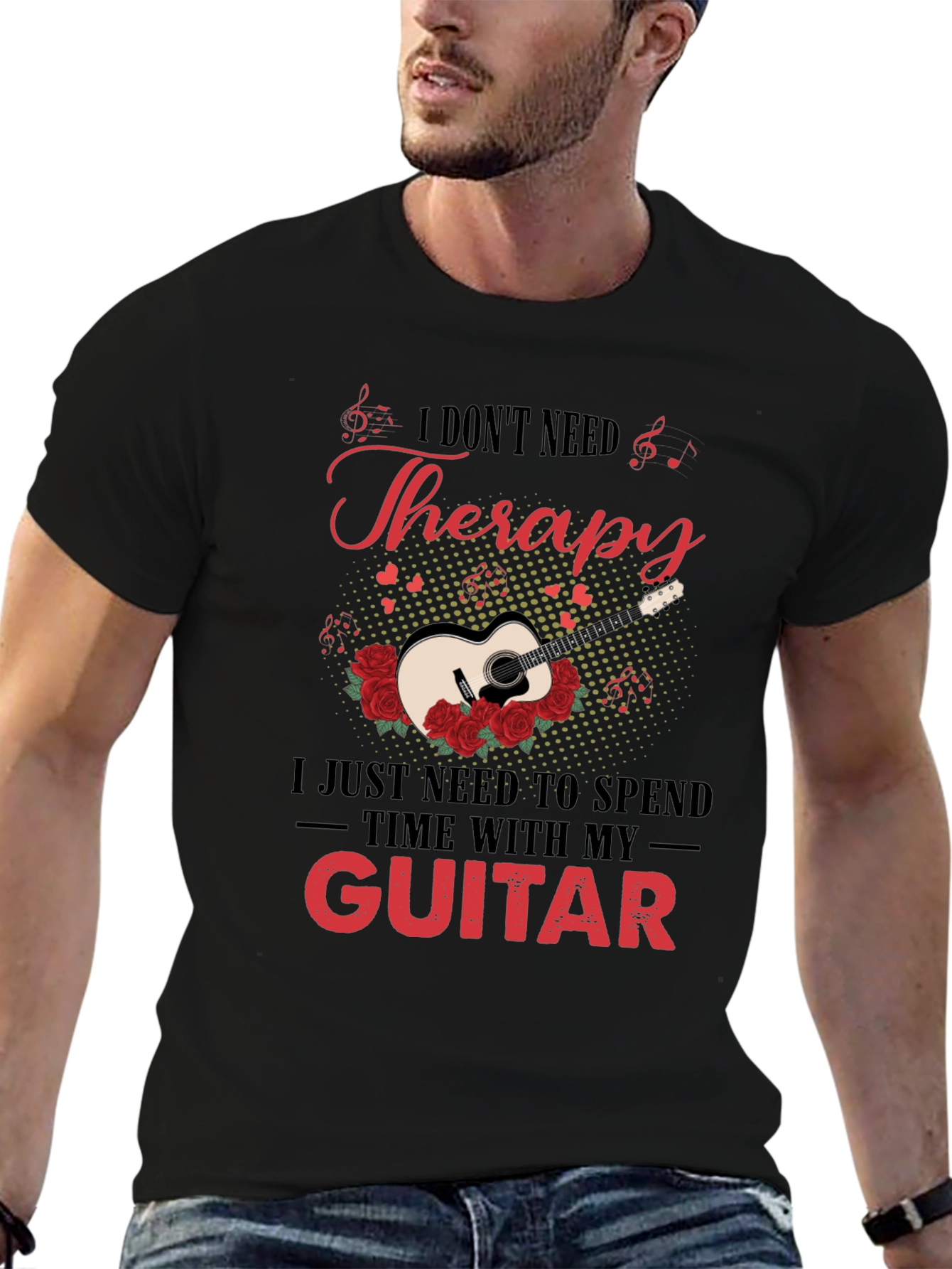 Therapy Guitar Lover T-Shirt