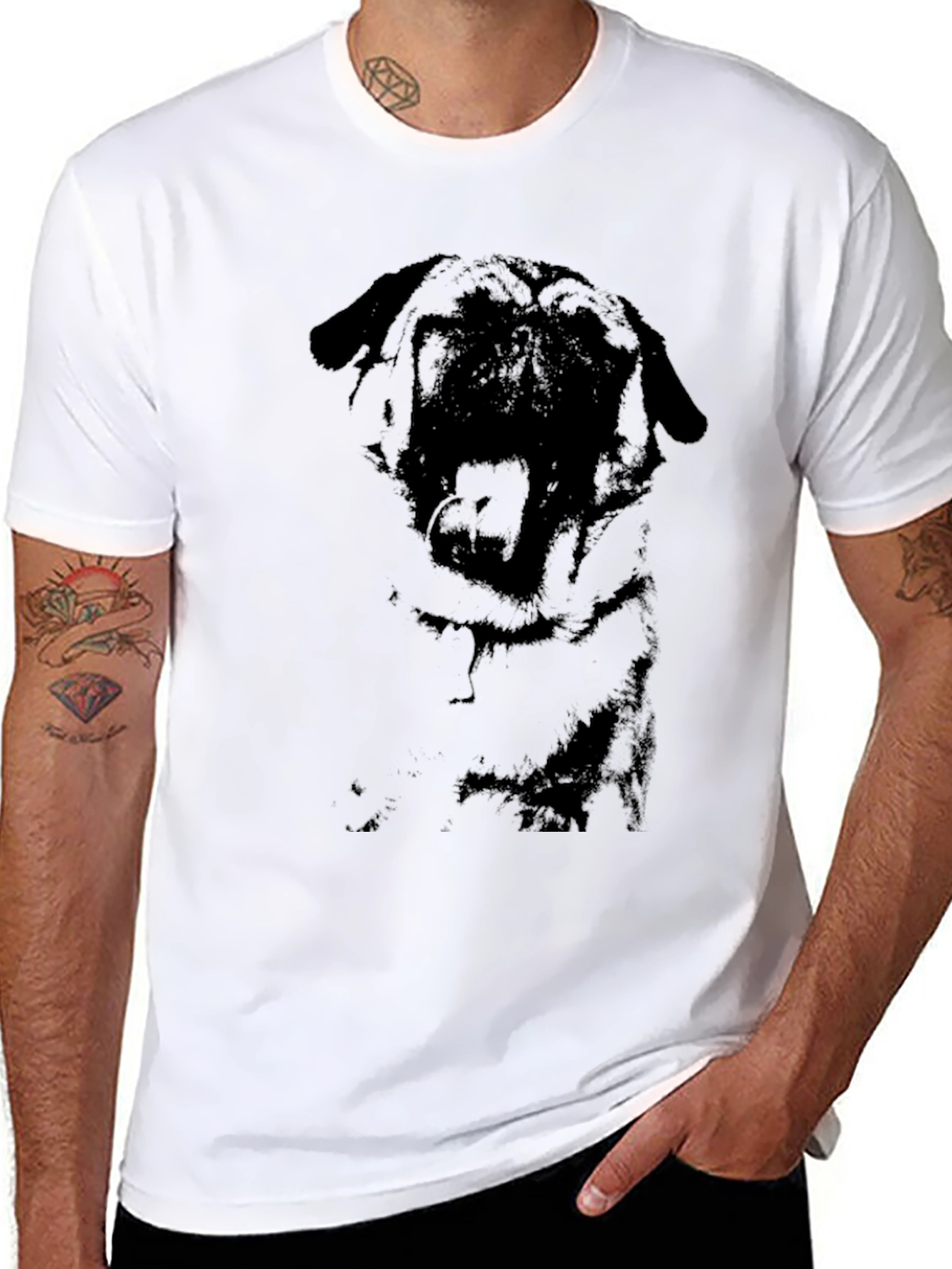 Black Dog Graphic Tee
