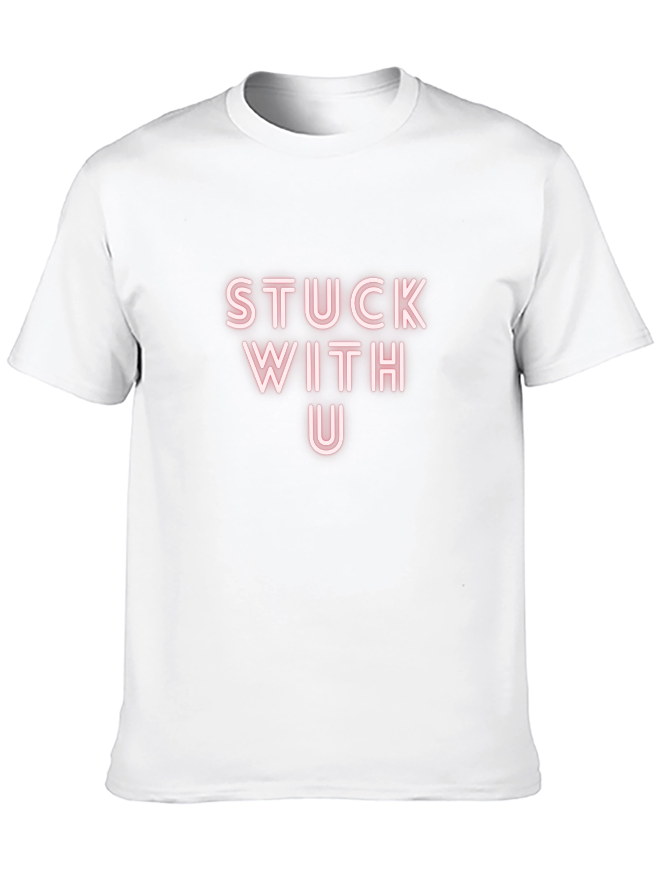Stuck With U Black Graphic T-Shirt