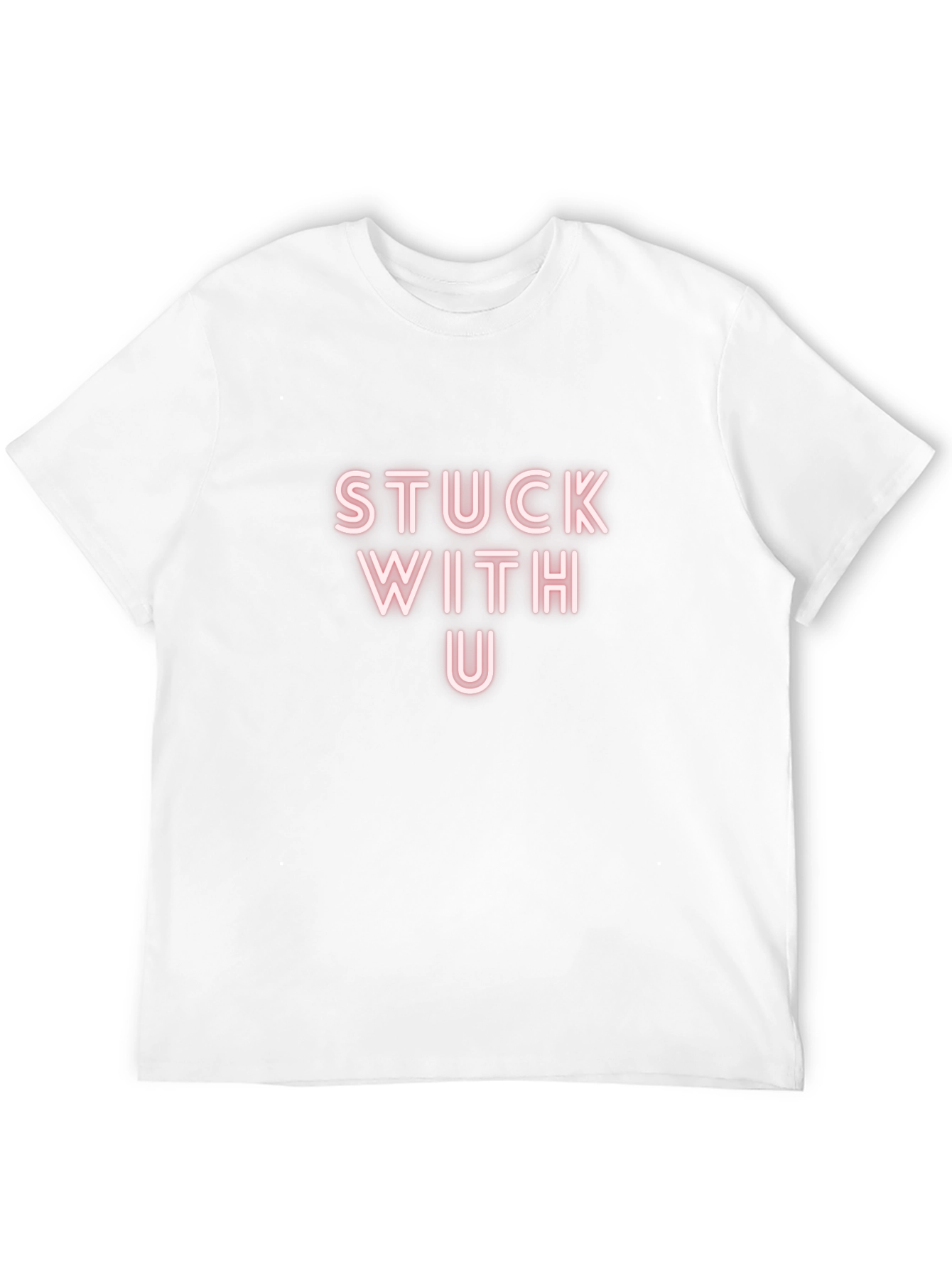 Stuck With U Black Graphic T-Shirt