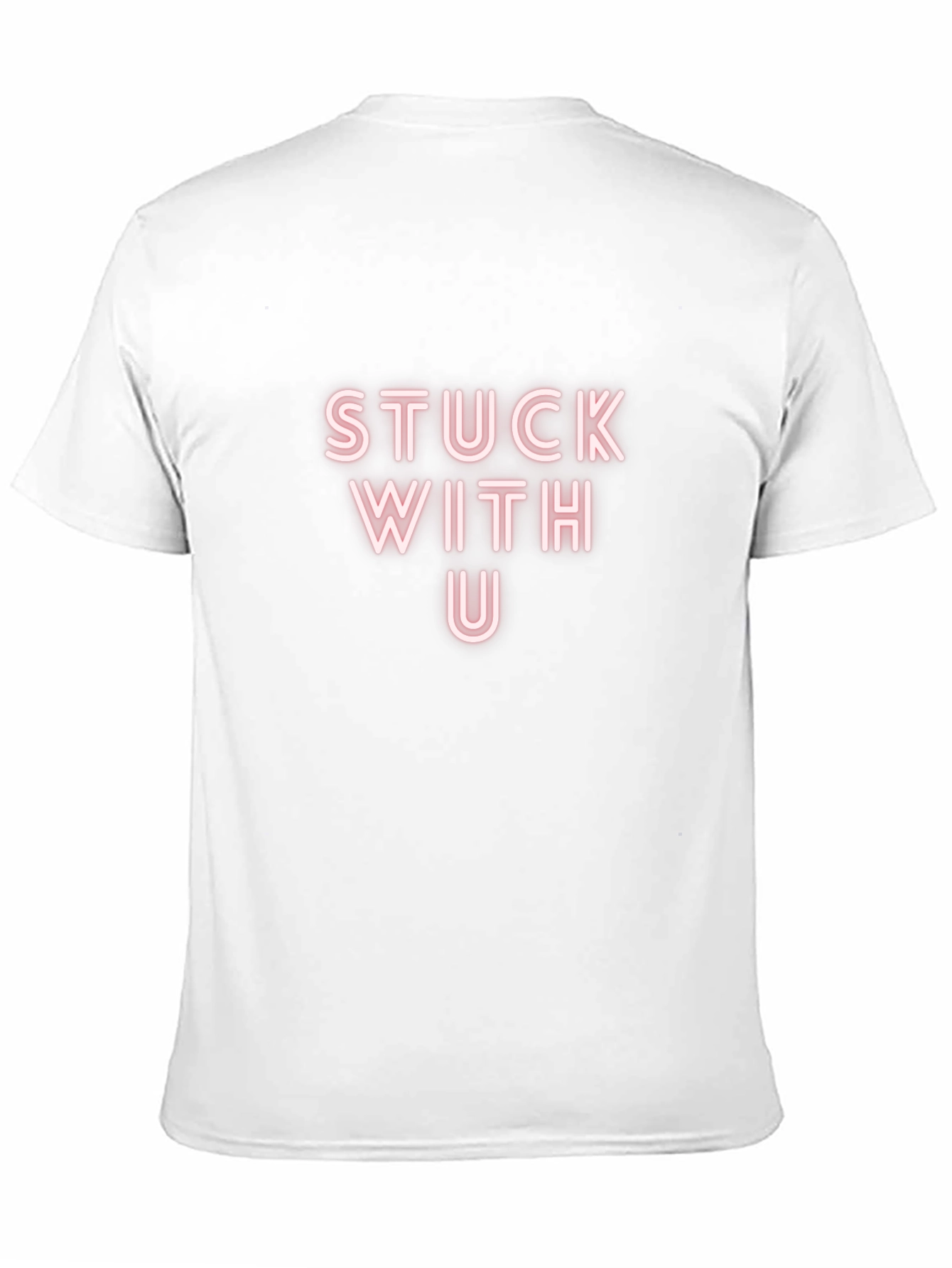 Stuck With U Black Graphic T-Shirt