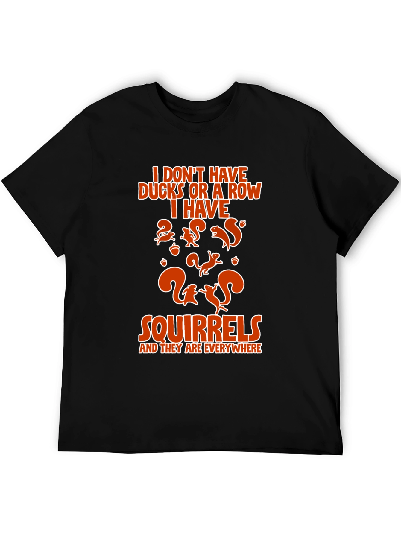 Squirrels Everywhere Graphic T-Shirt