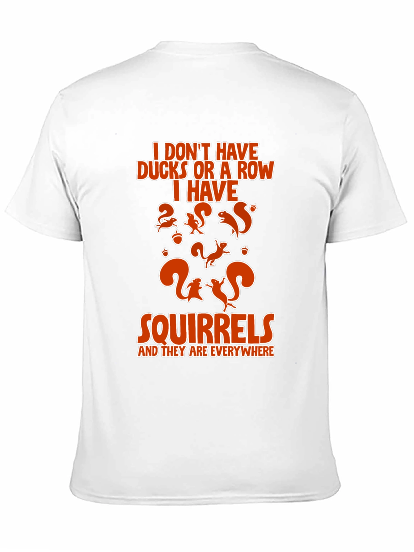 Squirrels Everywhere Graphic T-Shirt