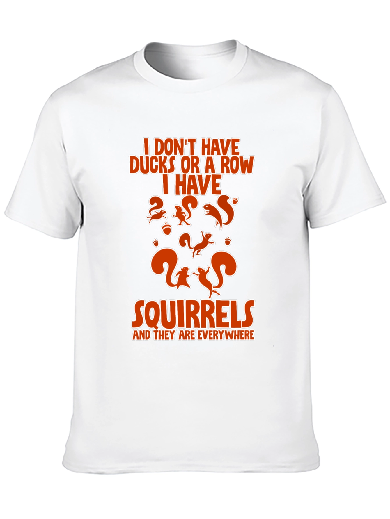 Squirrels Everywhere Graphic T-Shirt