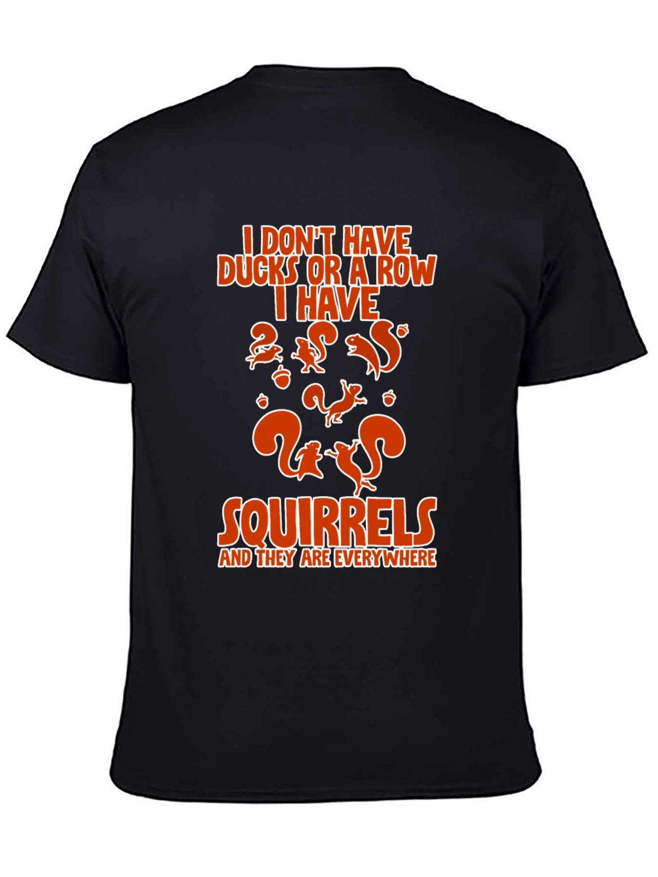 Squirrels Everywhere Graphic T-Shirt