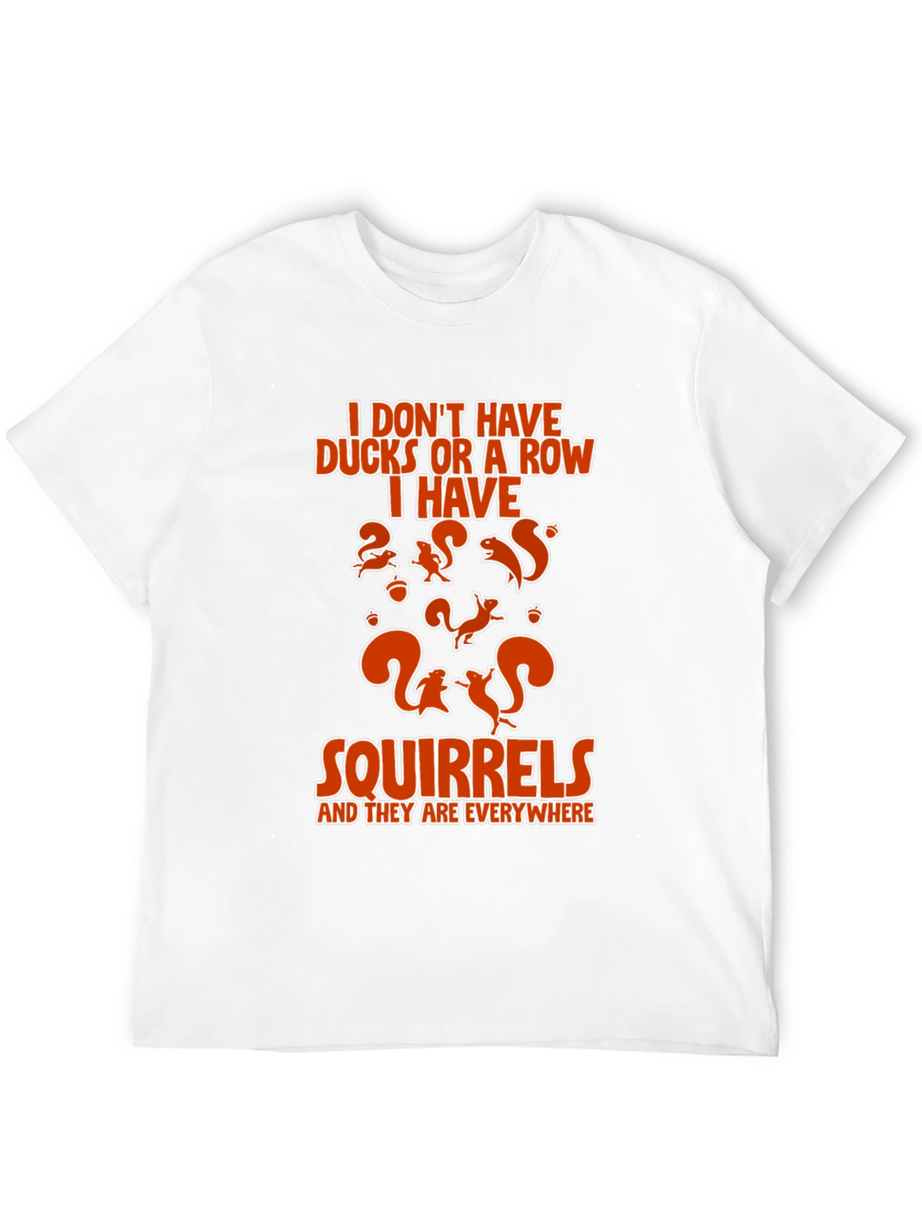 Squirrels Everywhere Graphic T-Shirt
