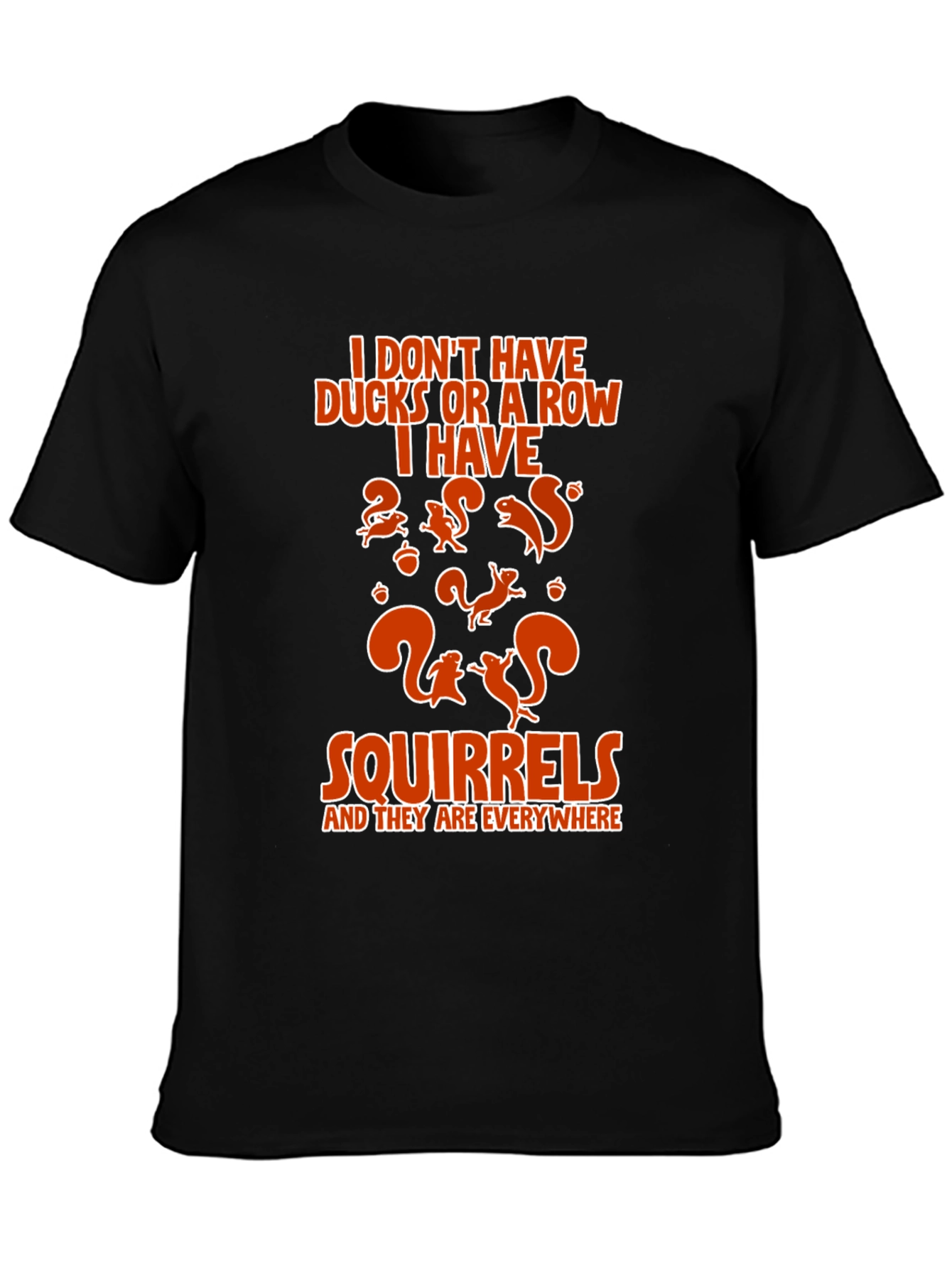 Squirrels Everywhere Graphic T-Shirt