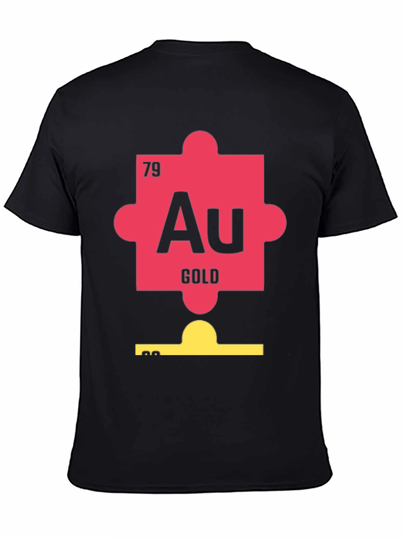 Gold Element Periodic Table Funny Autism Awareness T-Shirt
