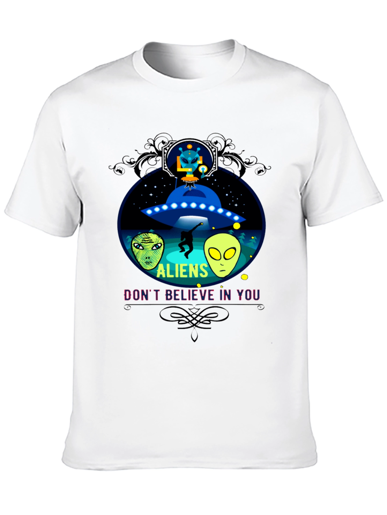 Alien Graphic T-Shirt - Believe in the Unbelievable