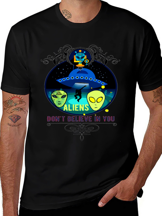 Alien Graphic T-Shirt - Believe in the Unbelievable